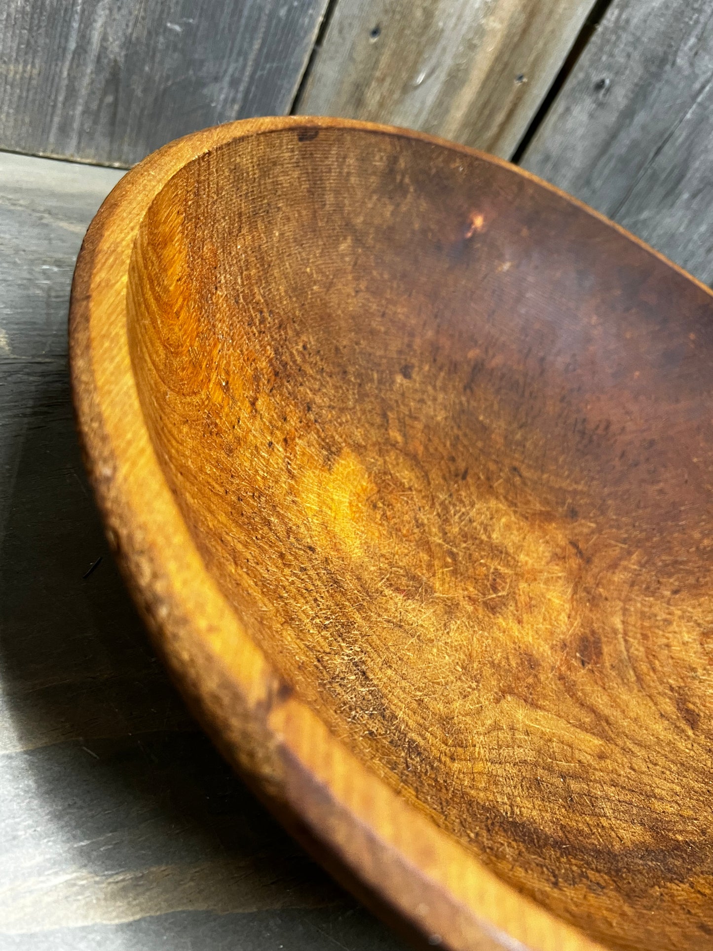 Butter/Dough Bowl, 14.75" OOR, BEAUTIFUL CONDITION