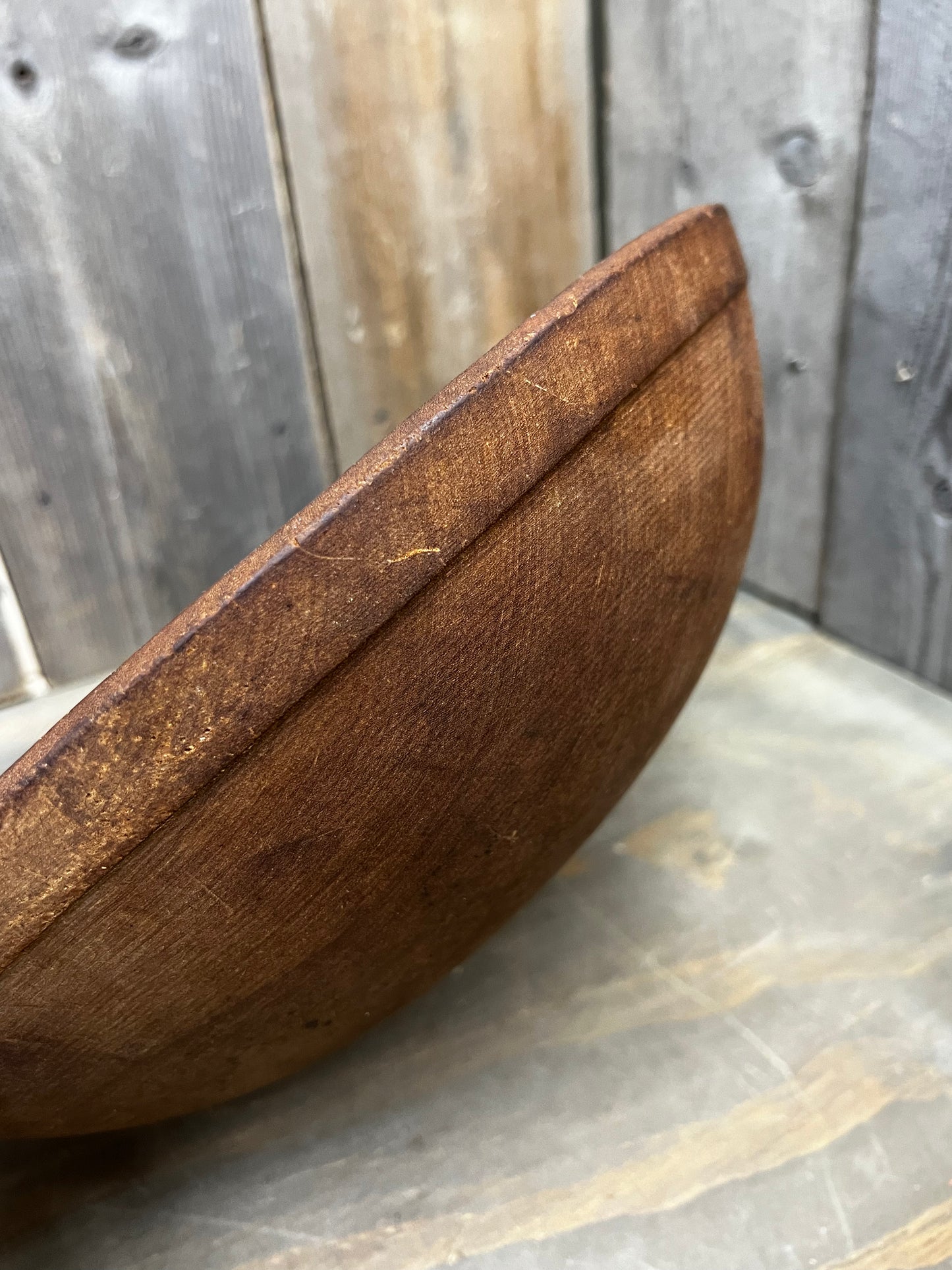 Butter/Dough Bowl, 14.75" OOR, BEAUTIFUL CONDITION