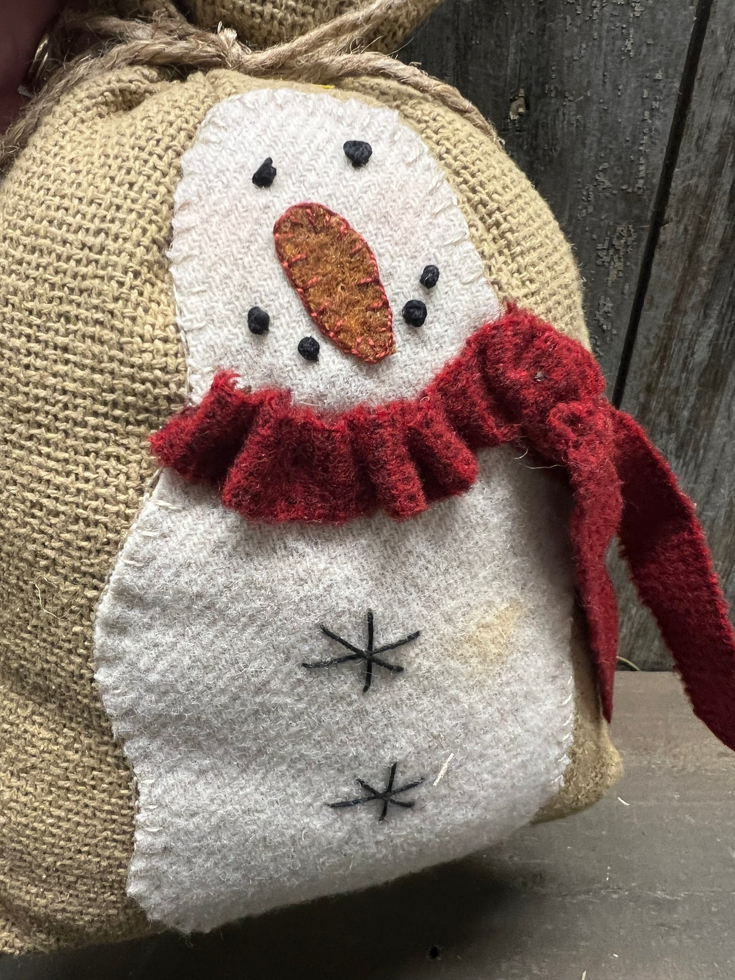 Snowman Pouch