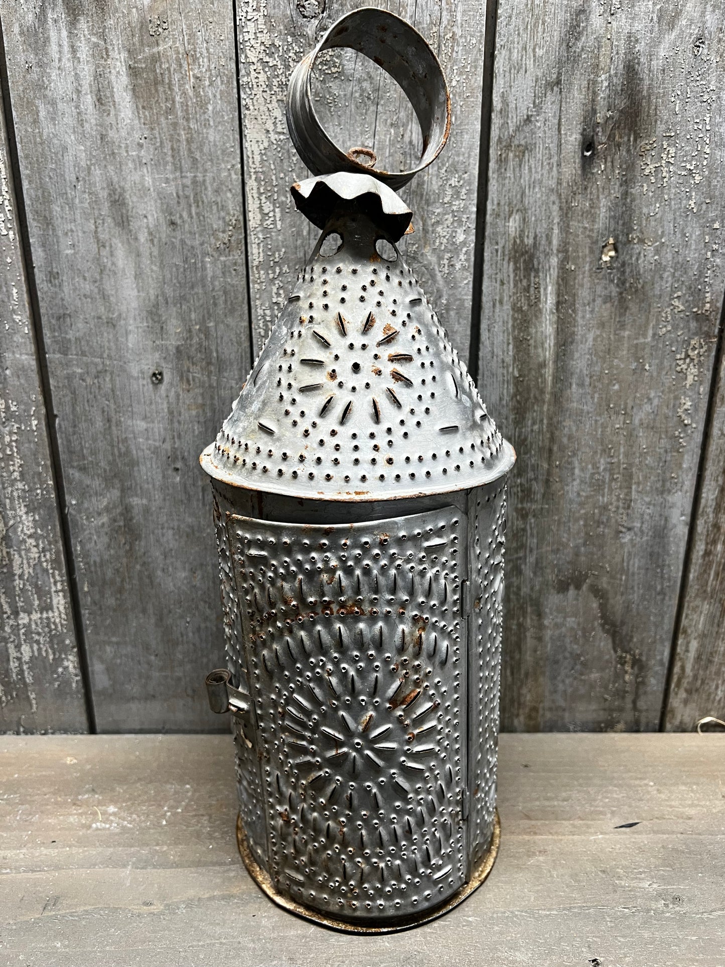 Punched Tin Lantern