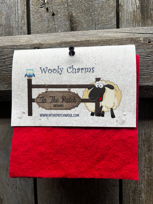 Wooly Charm Pack, RED