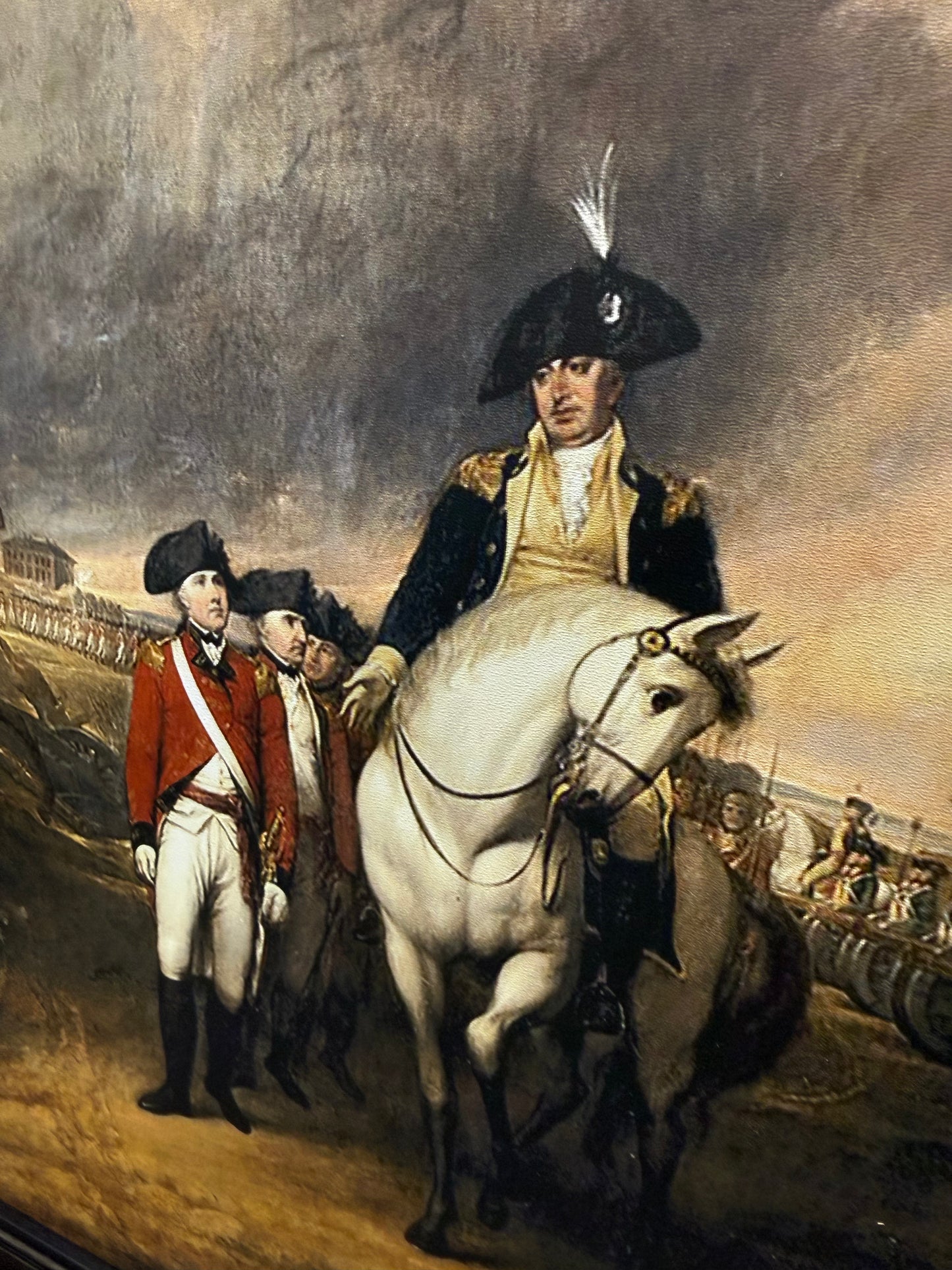 Framed Art, 20X30, SURRENDER OF LORD CORNWALLIS