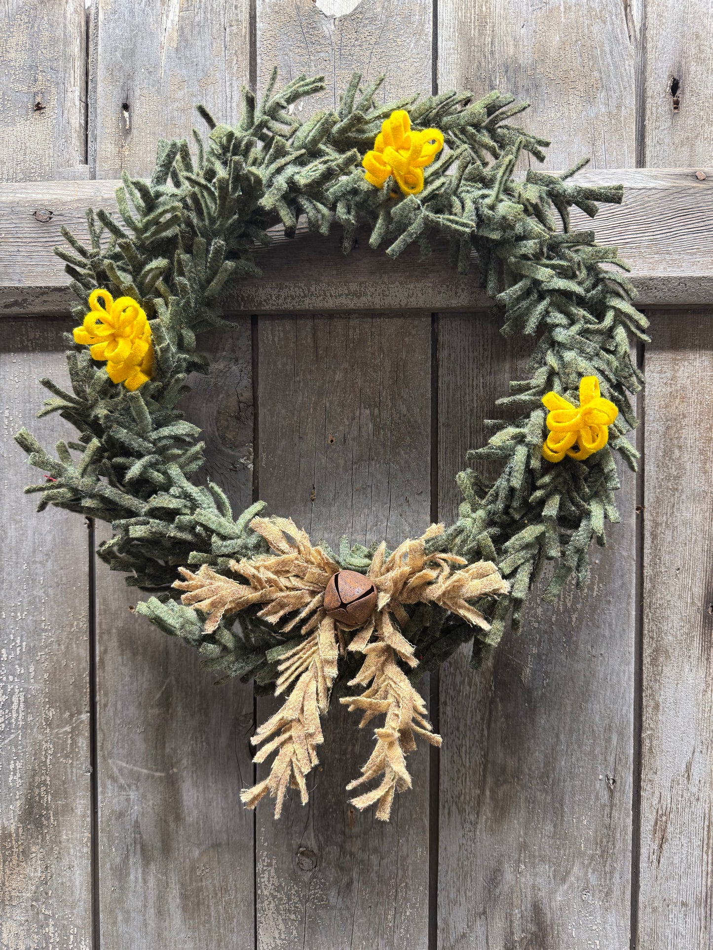 Wool Wreath, Assorted