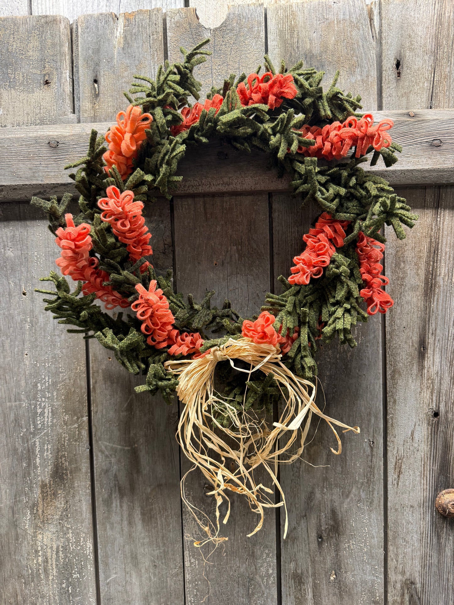 Wool Wreath, Assorted