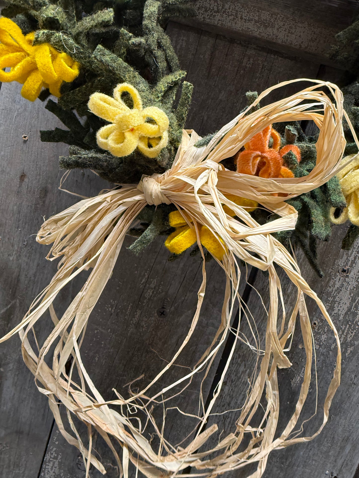 Wool Wreath, Assorted