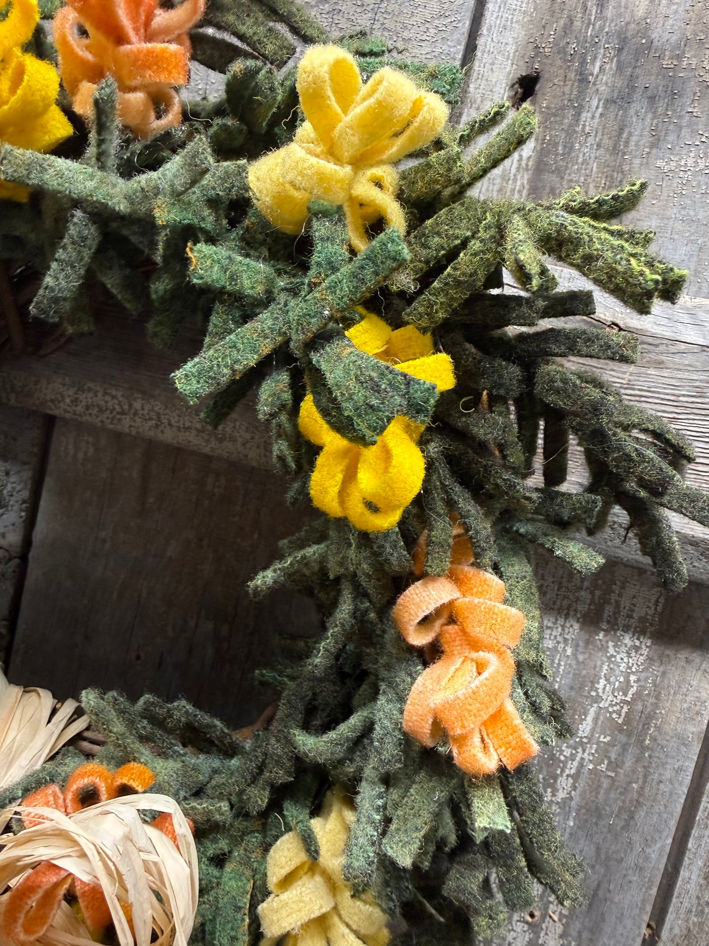 Wool Wreath, Assorted