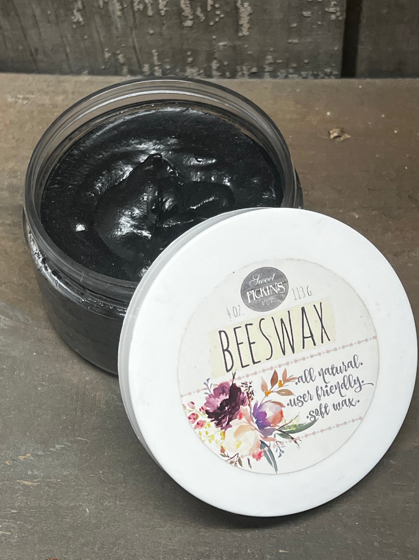 Beeswax, 4 Ounce, DARK OR BLACK