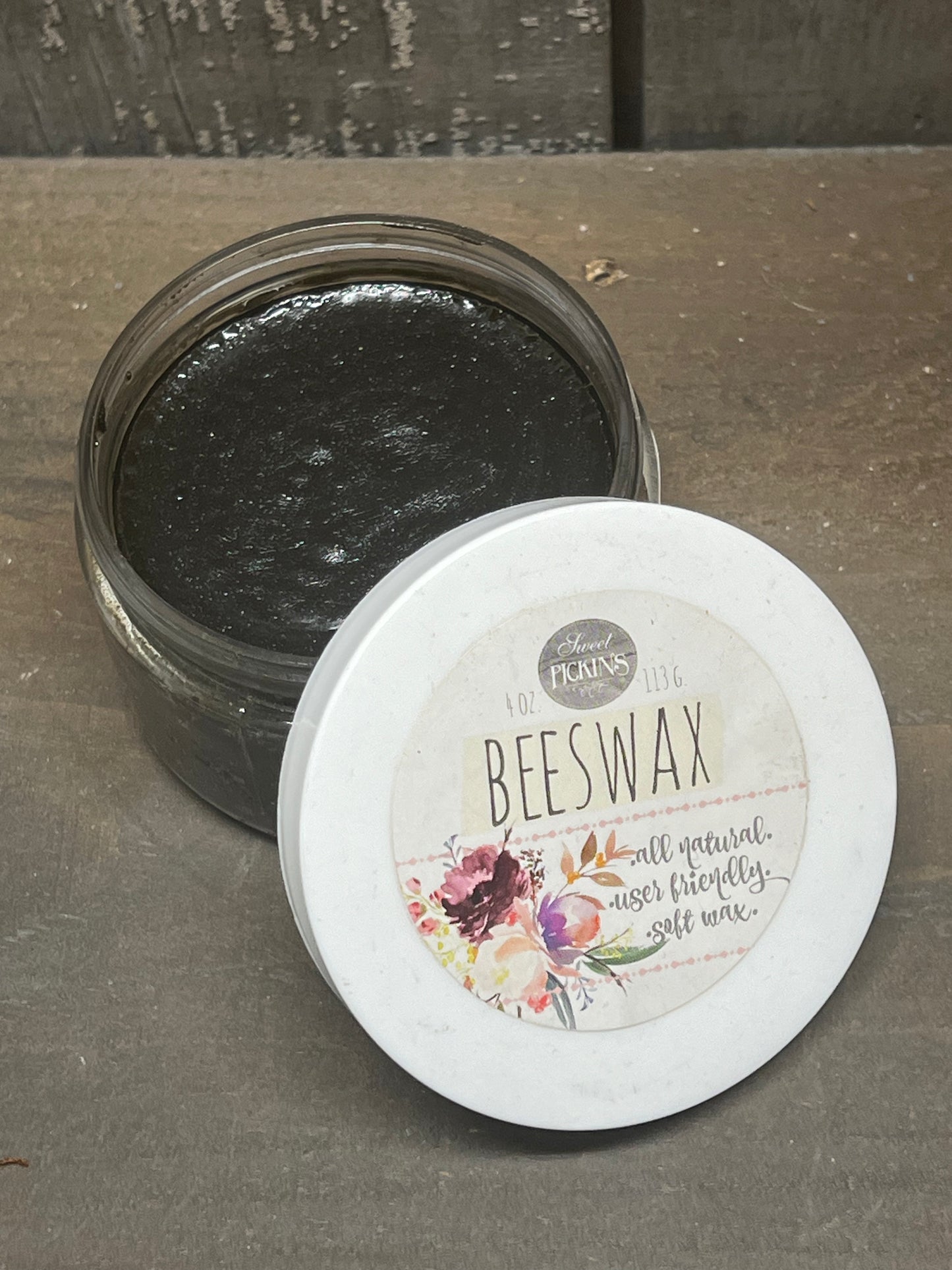 Beeswax, 4 Ounce, DARK OR BLACK