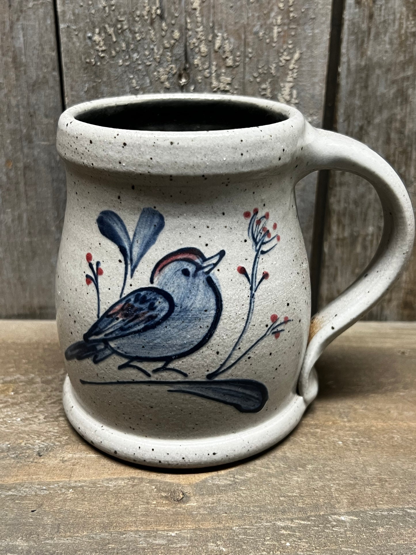 Classic Mug, Rowe Pottery, SPRING BIRD