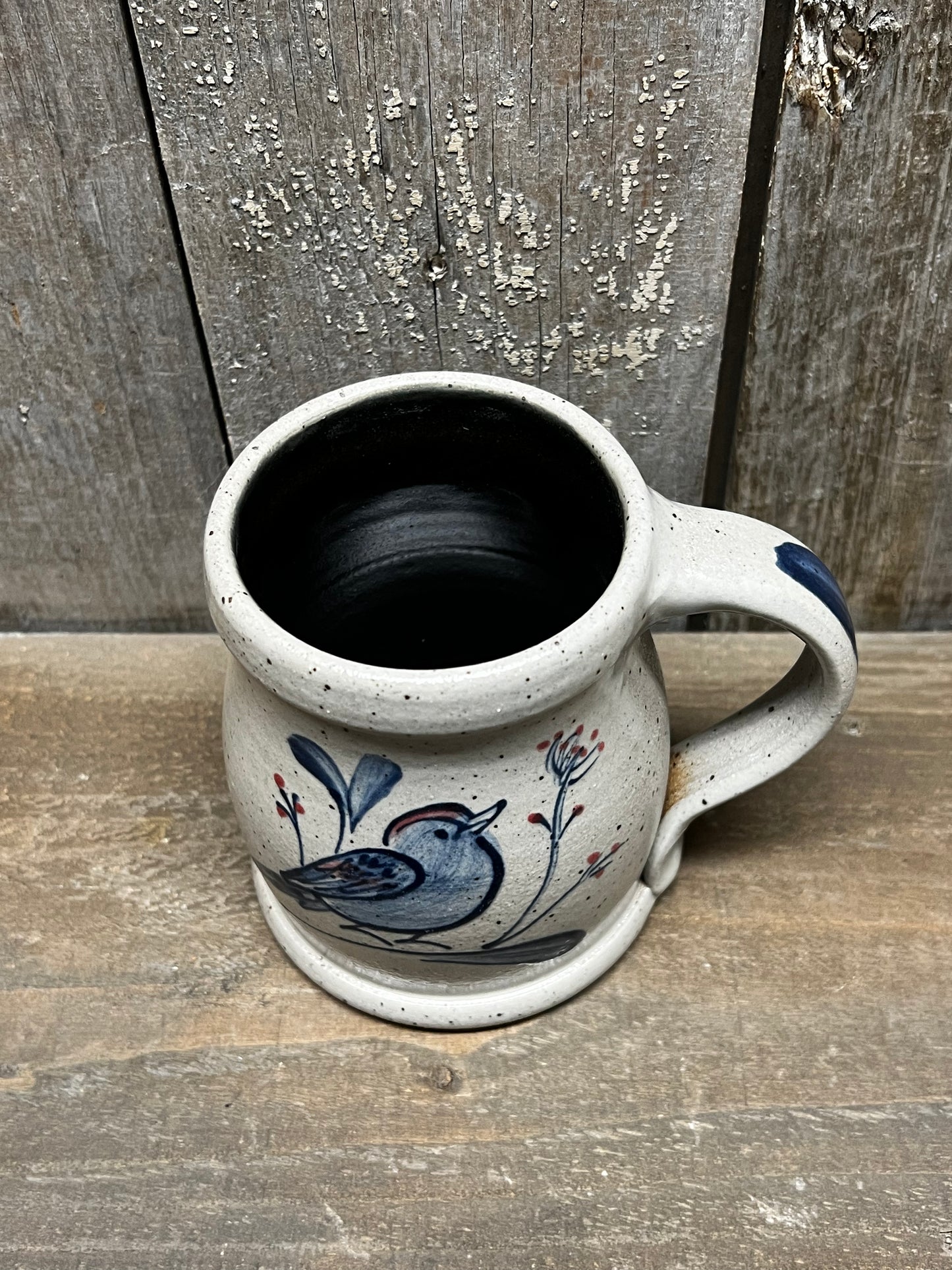 Classic Mug, Rowe Pottery, SPRING BIRD