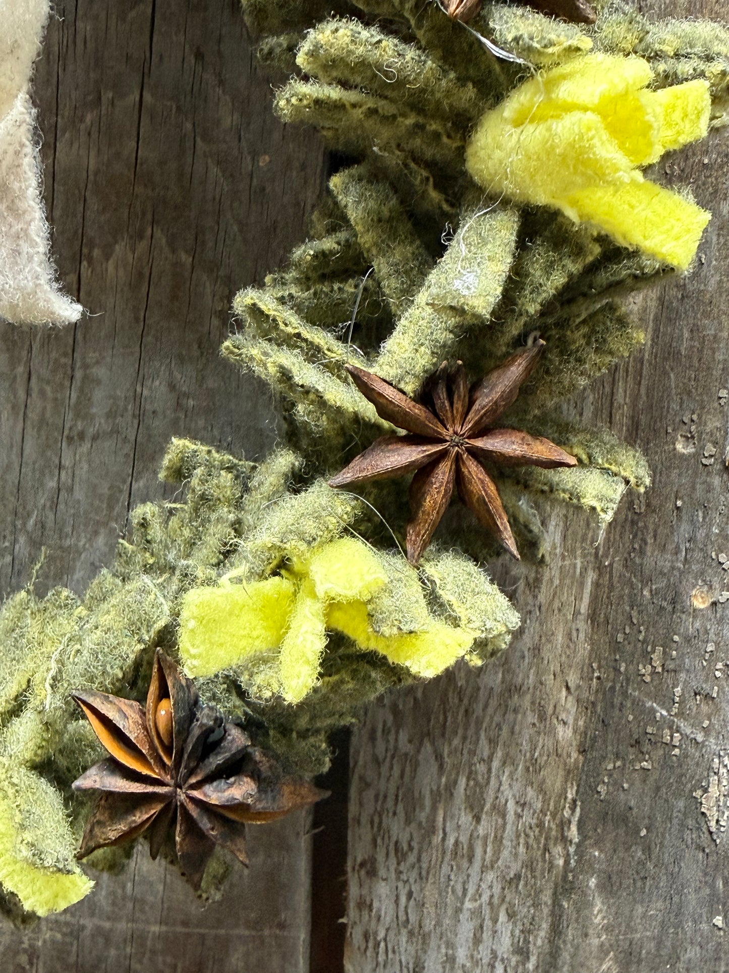 Wool Wreath, Assorted