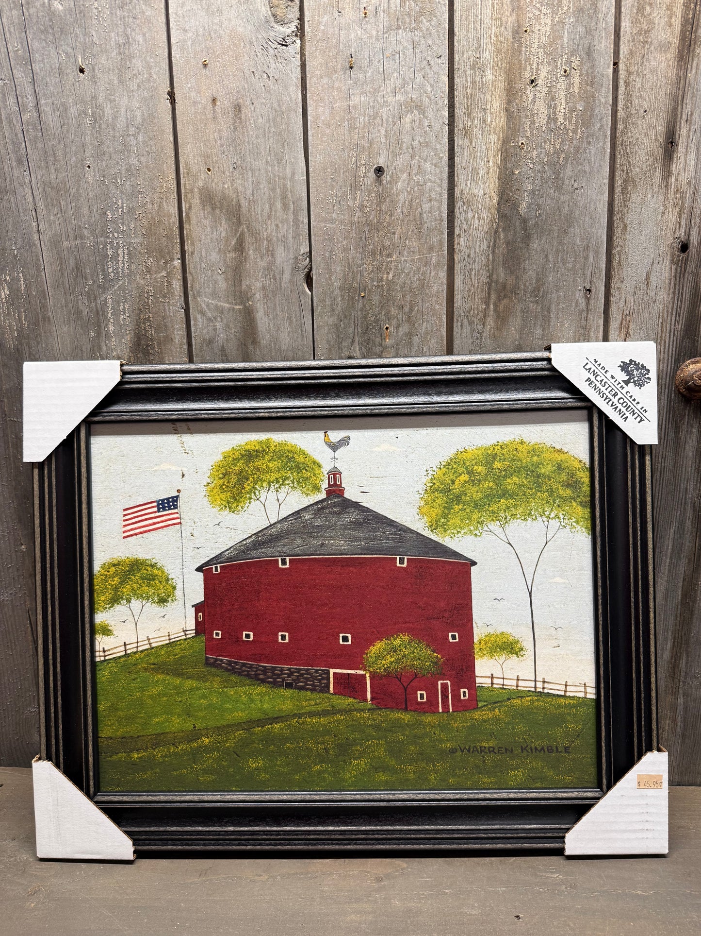 Framed Art, ROUND BARN
