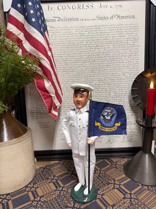 NAVY W/ FLAG, Man or Woman