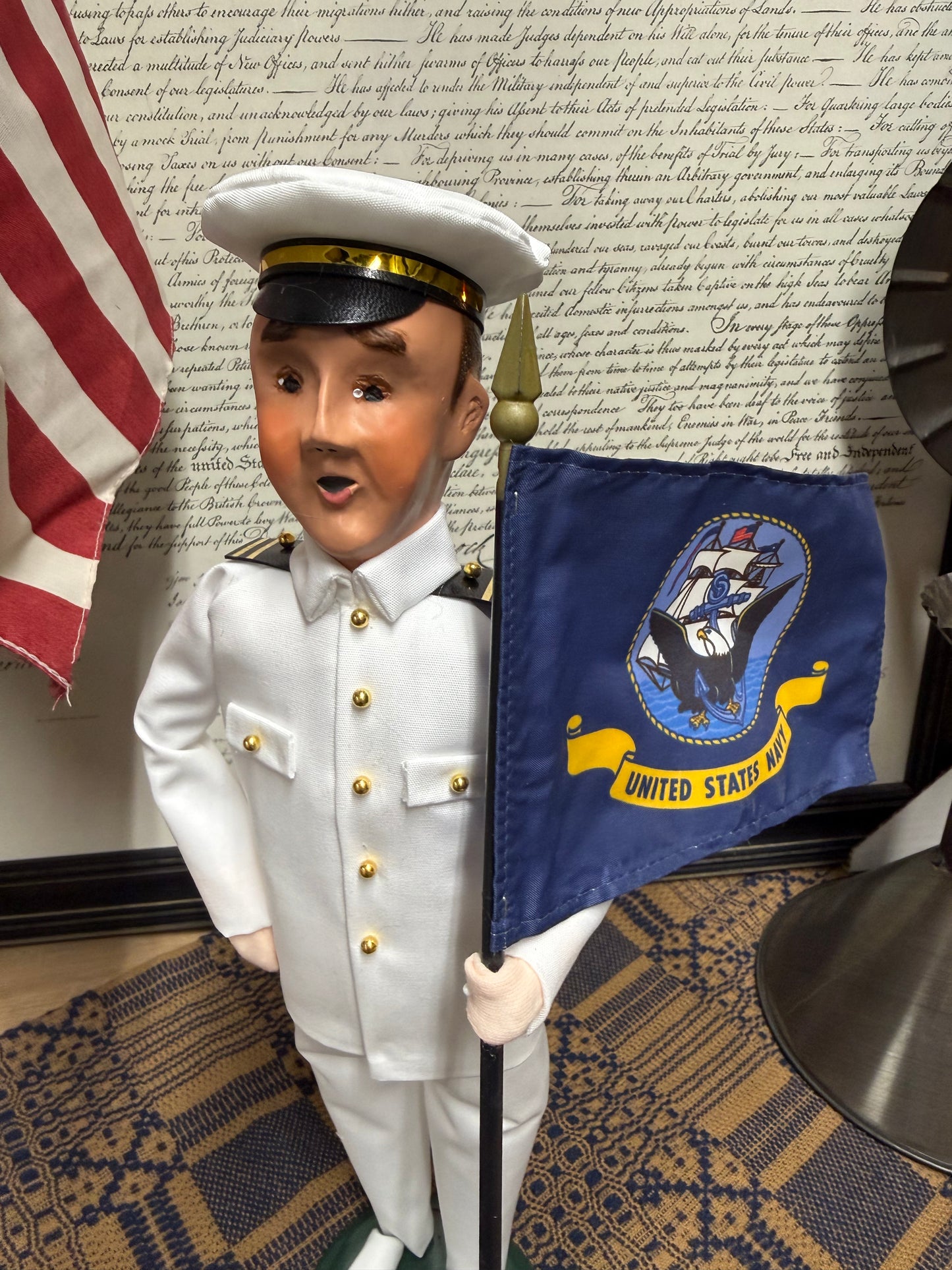 NAVY W/ FLAG, Man or Woman