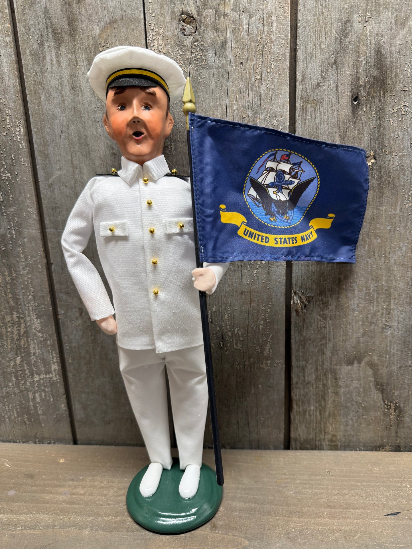 NAVY W/ FLAG, Man or Woman