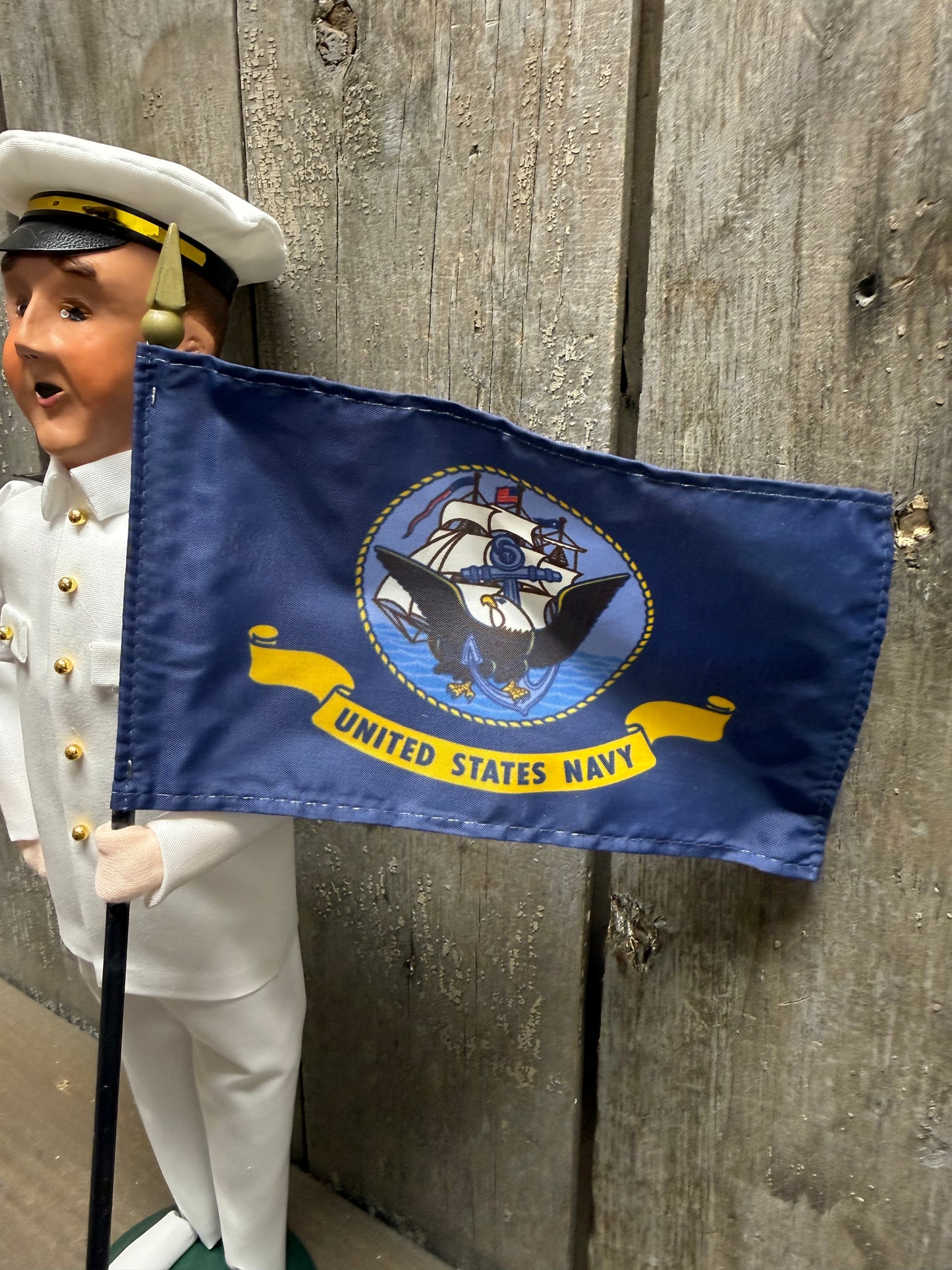 NAVY W/ FLAG, Man or Woman