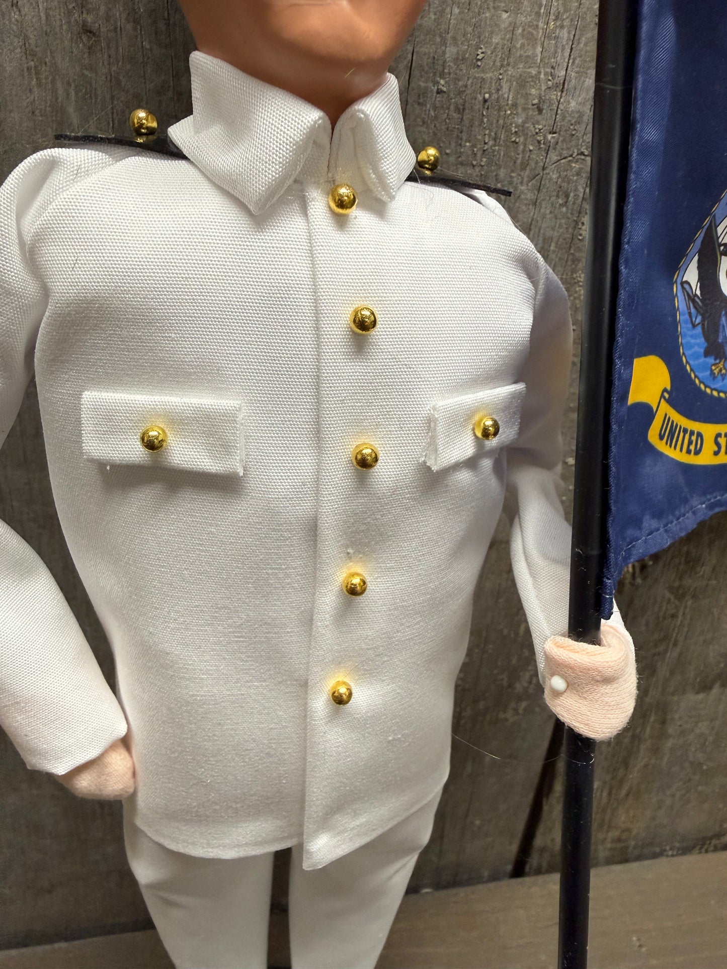 NAVY W/ FLAG, Man or Woman