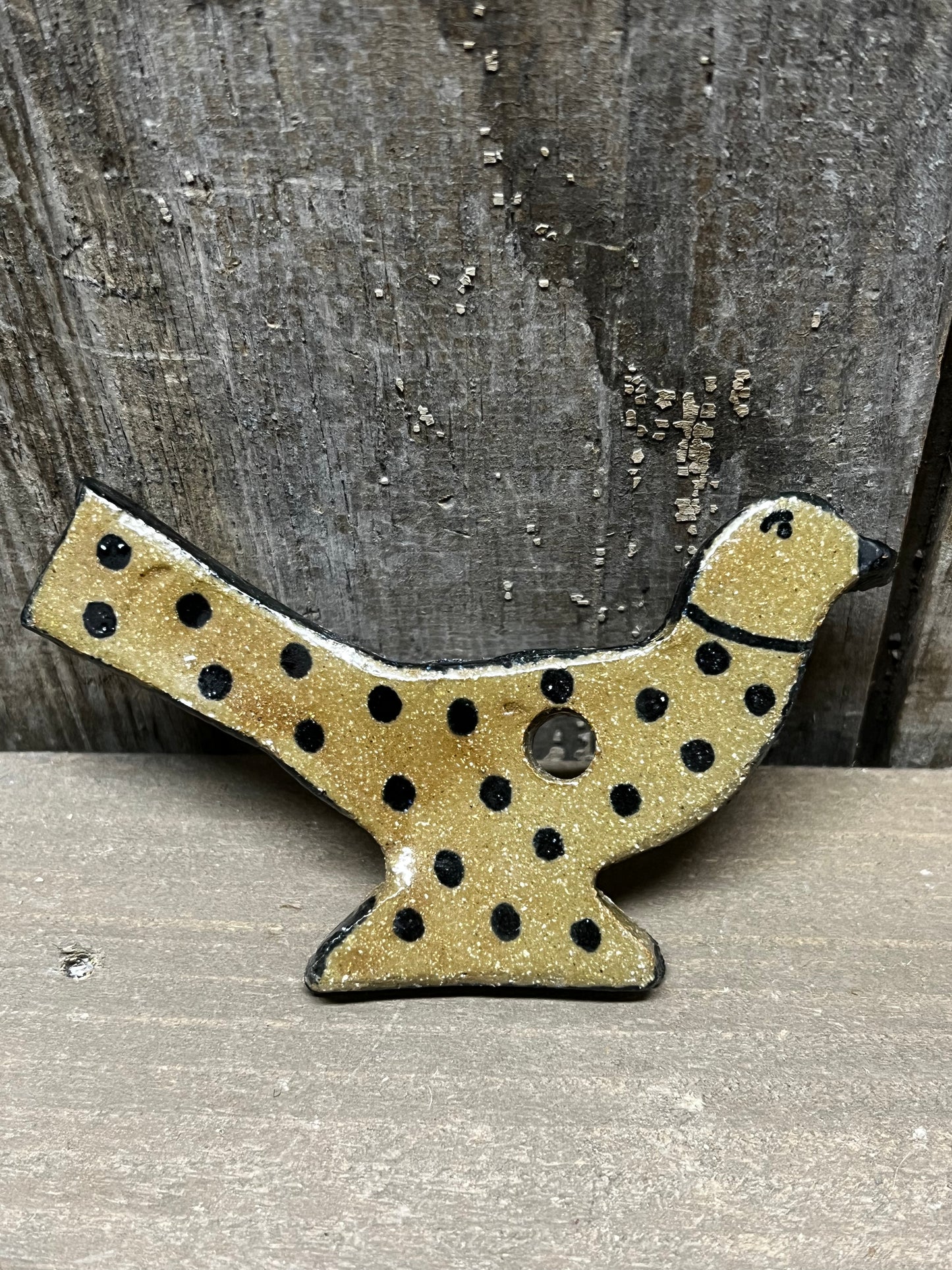 Ornament, Pottery, 4", BIRD