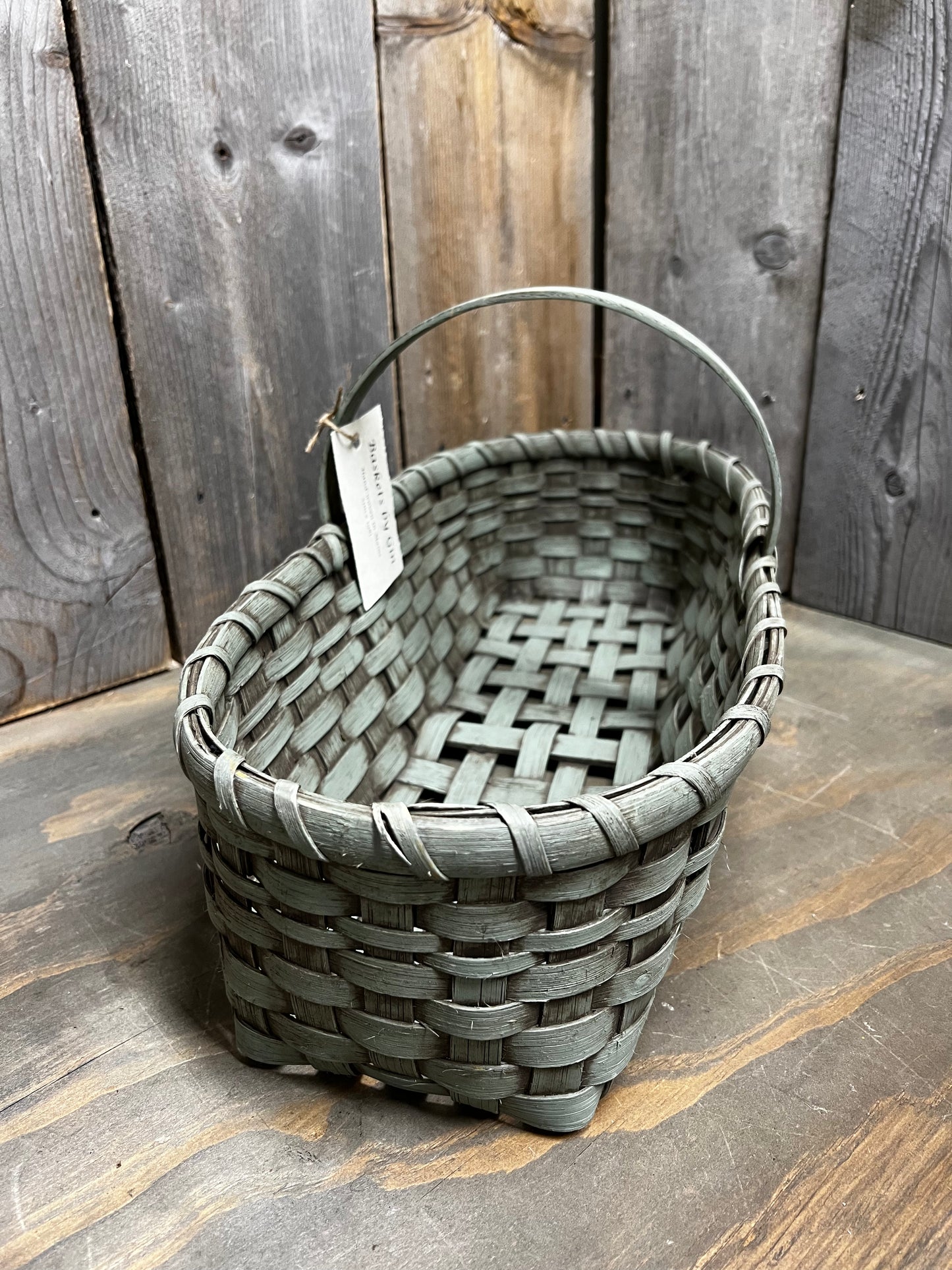 Garden Basket, SMALL, OLDE SAGE GREEN