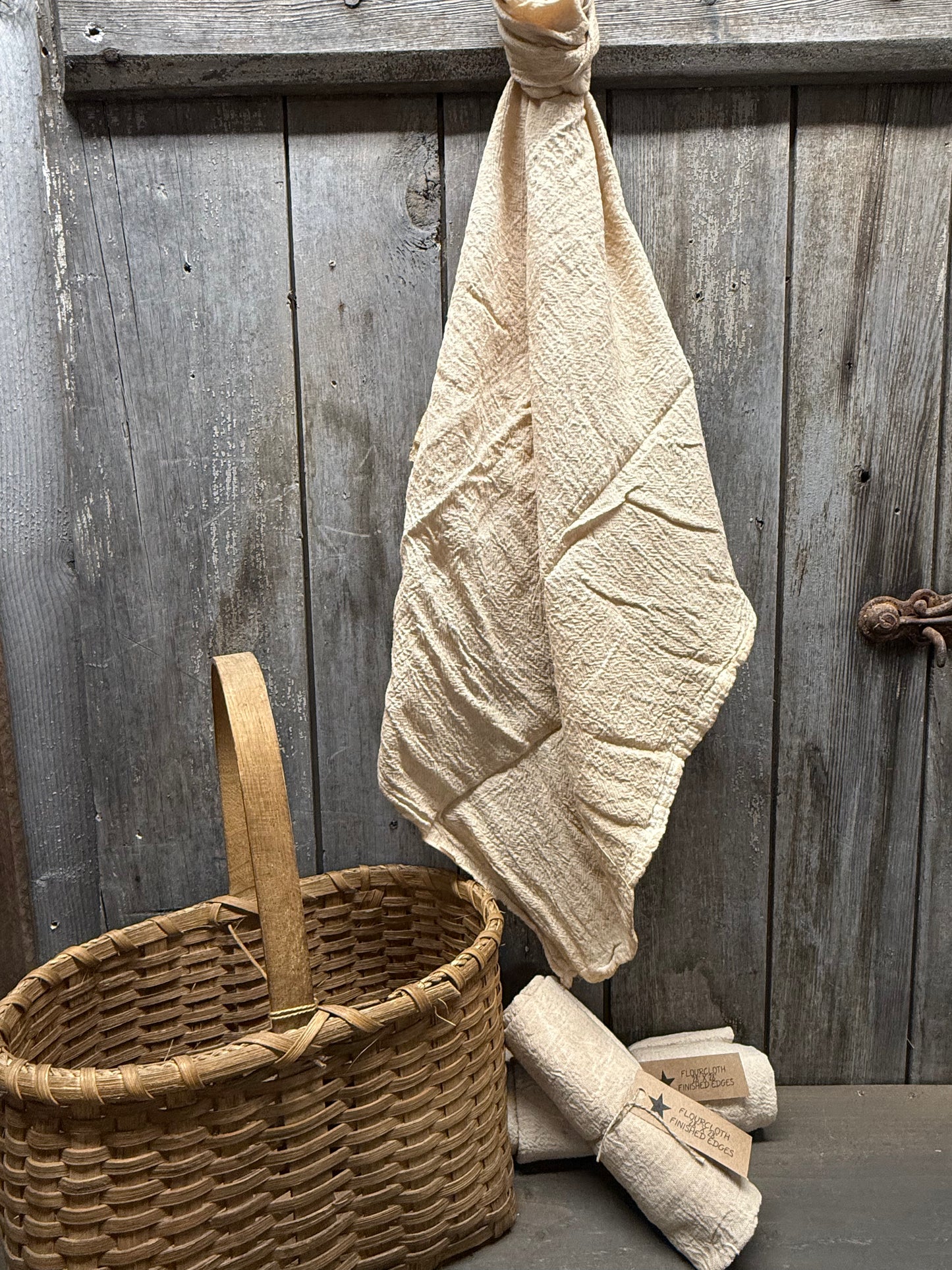 CLOTH, “Aged” Flour Sack