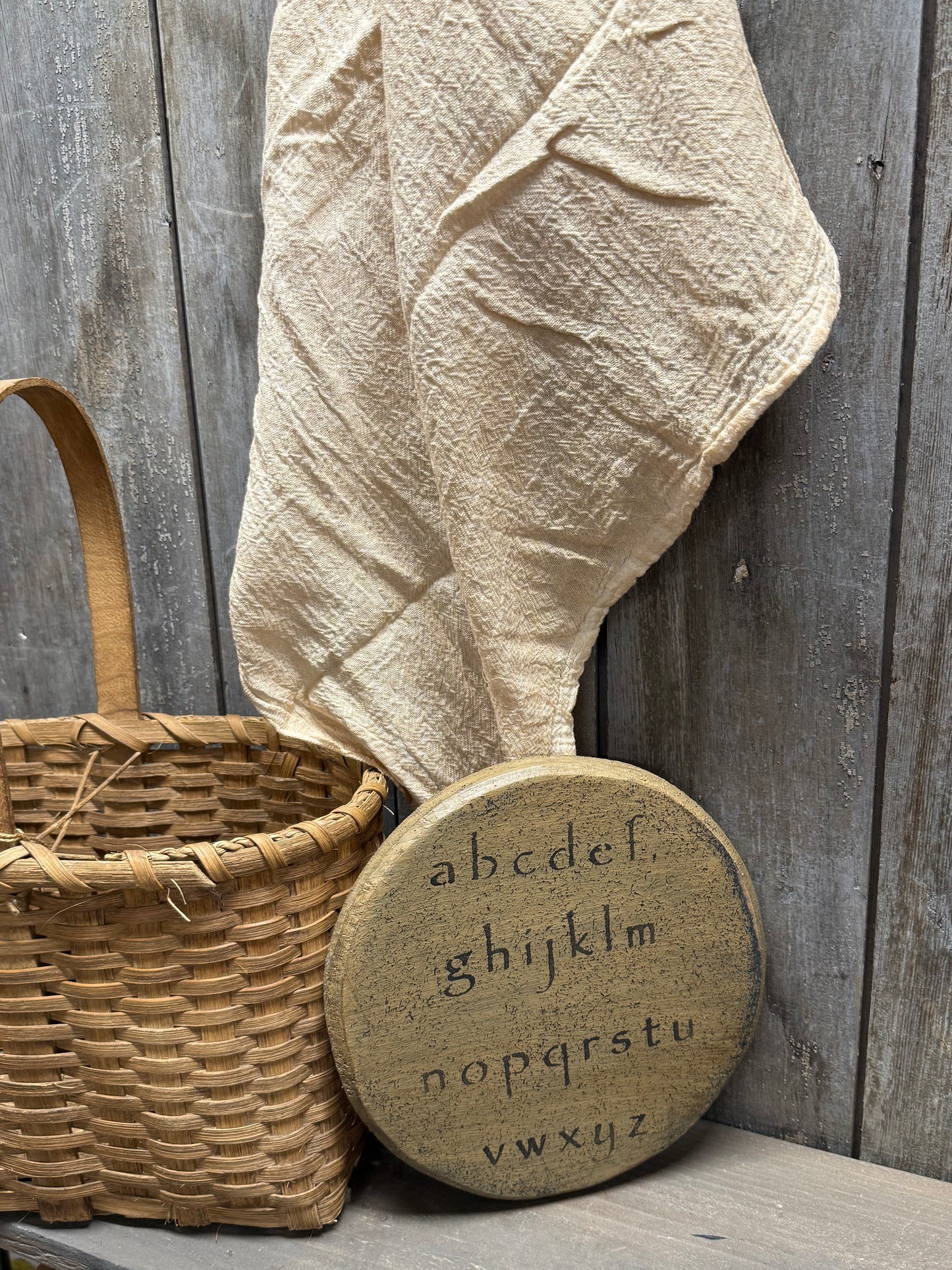 Shelf Sitter/Sign, 8", ALPHABET