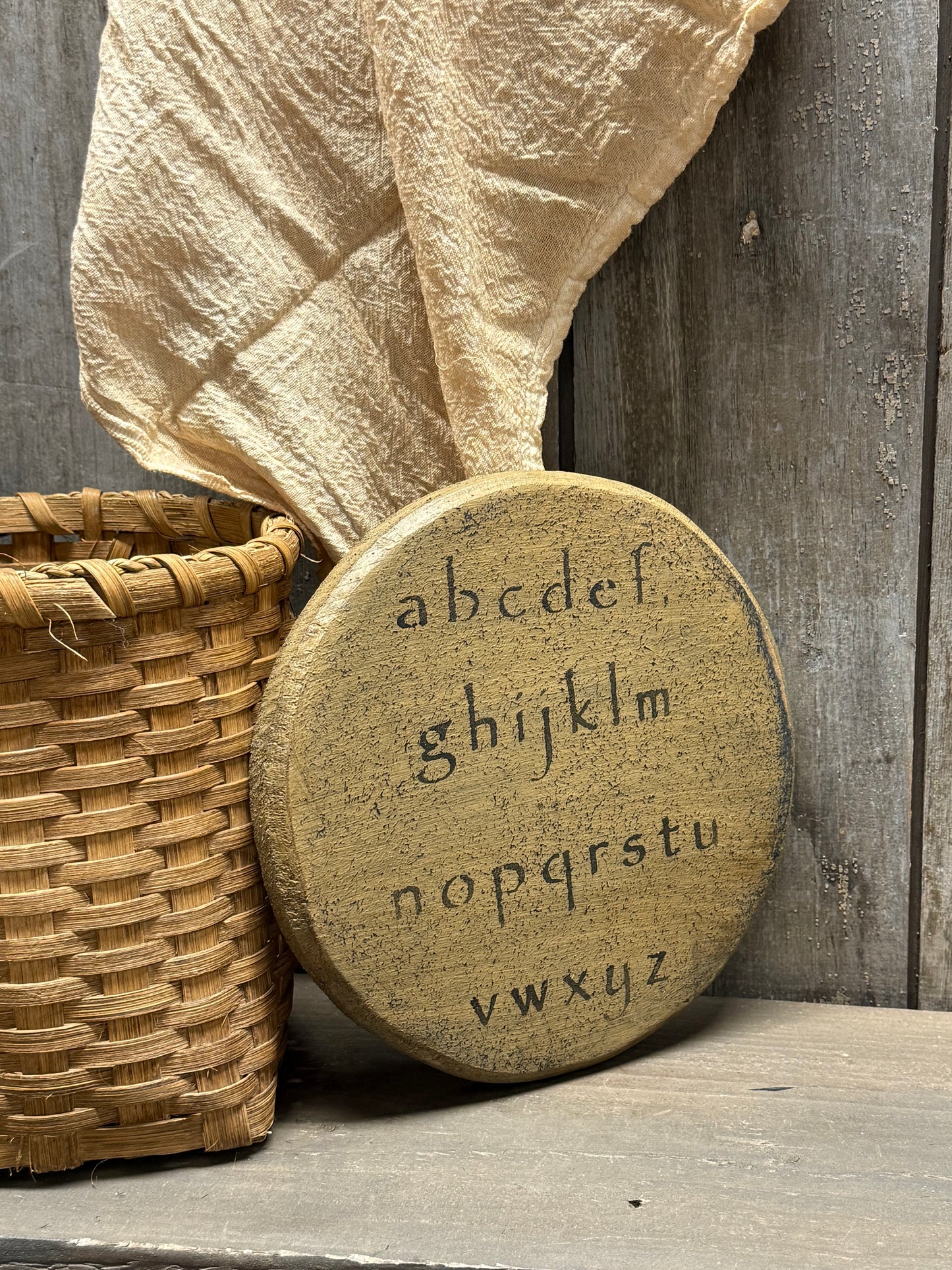 Shelf Sitter/Sign, 8", ALPHABET