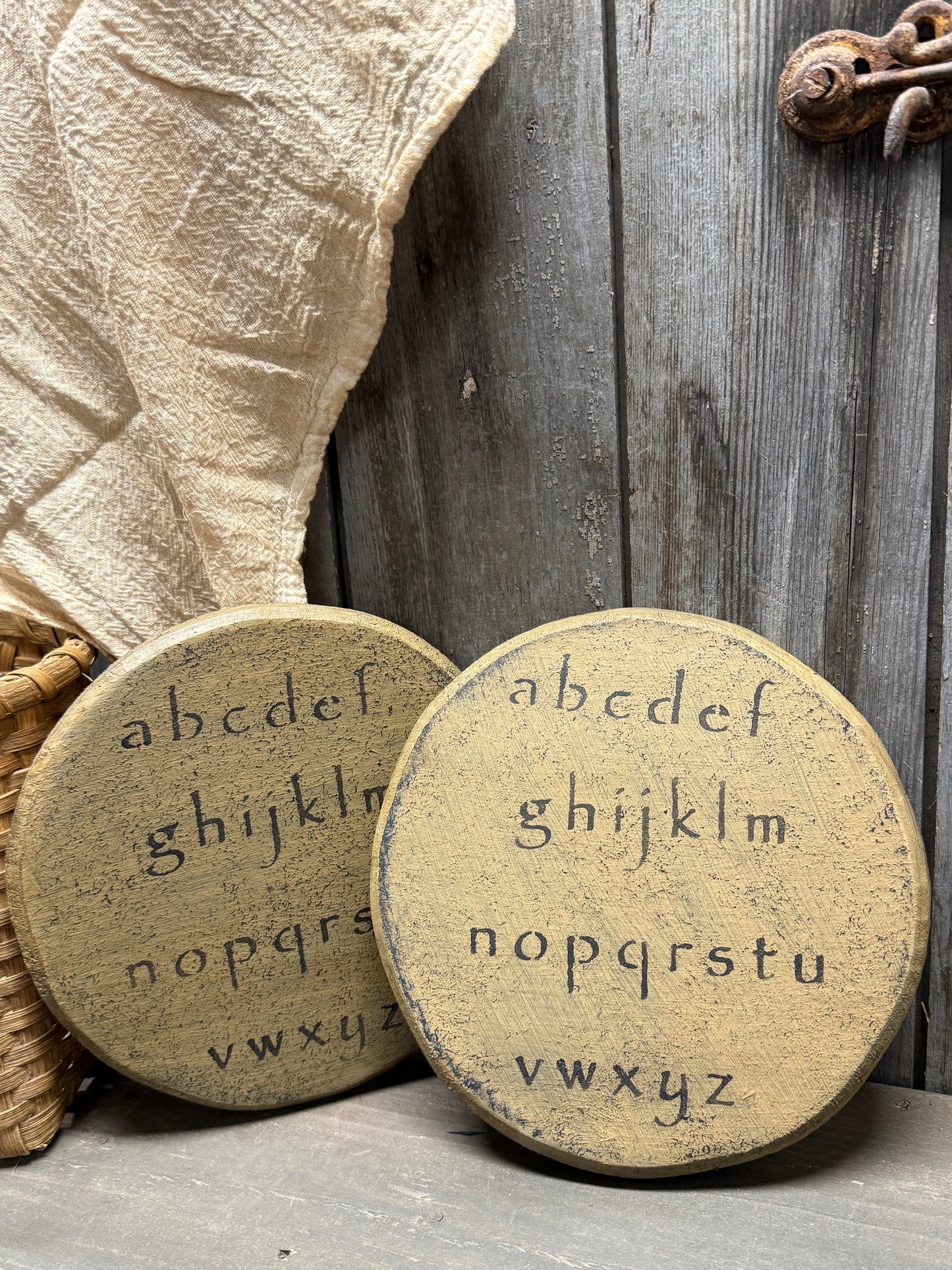 Shelf Sitter/Sign, 8", ALPHABET