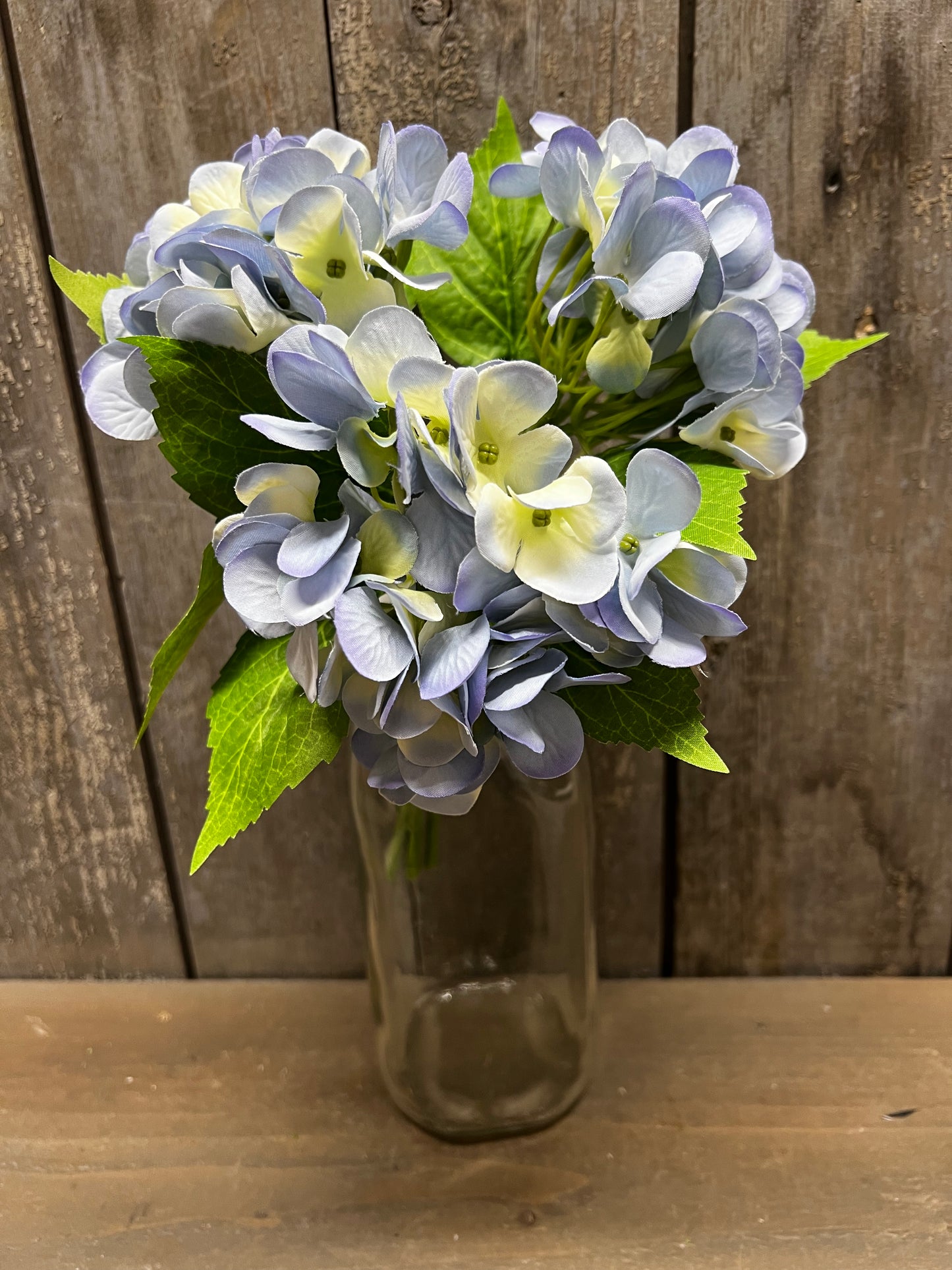 Bundle, HYDRANGEA, WHITE, PURPLE or BLUE