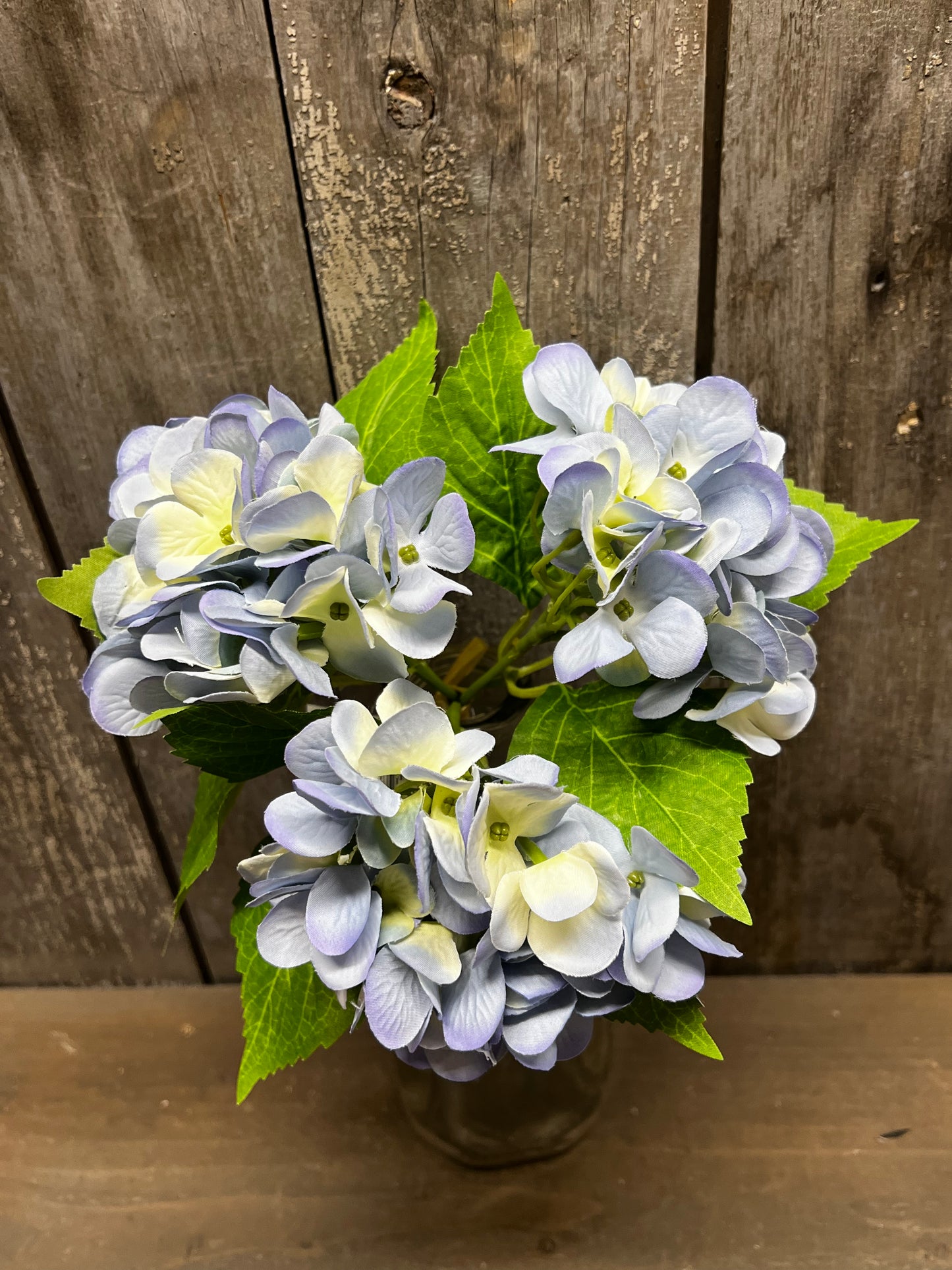 Bundle, HYDRANGEA, WHITE, PURPLE or BLUE