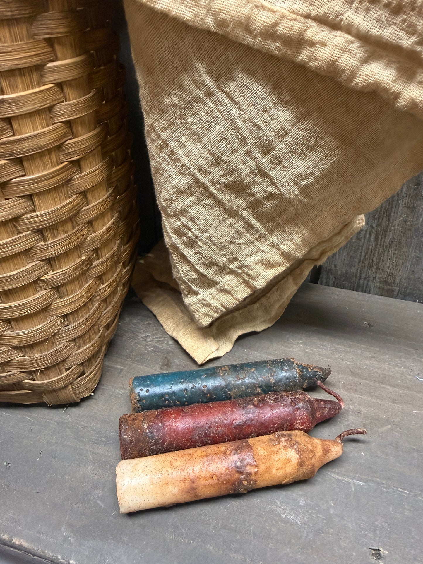 Tapers, 4", Set/3, PATRIOTIC