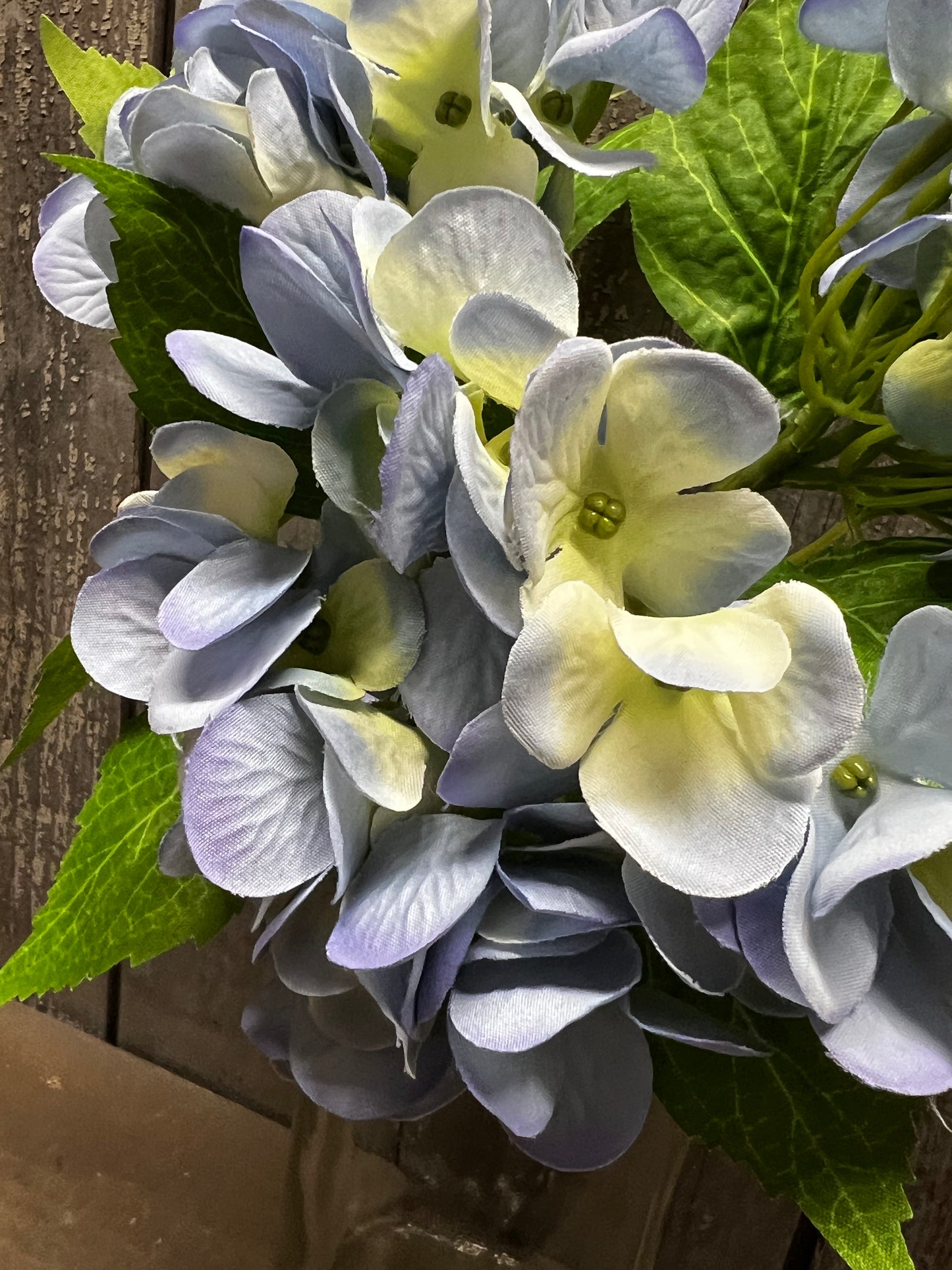 Bundle, HYDRANGEA, WHITE, PURPLE or BLUE