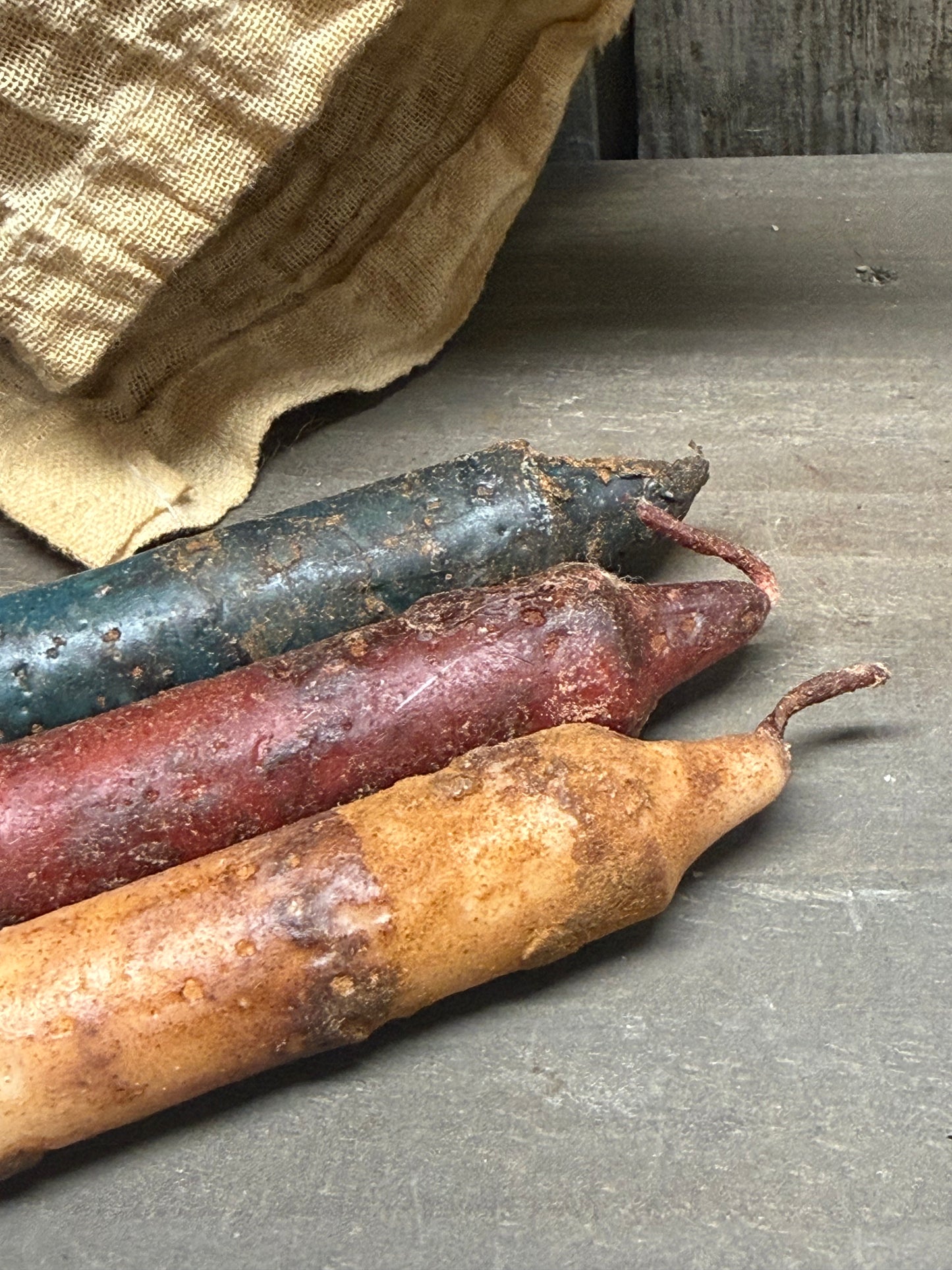 Tapers, 4", Set/3, PATRIOTIC