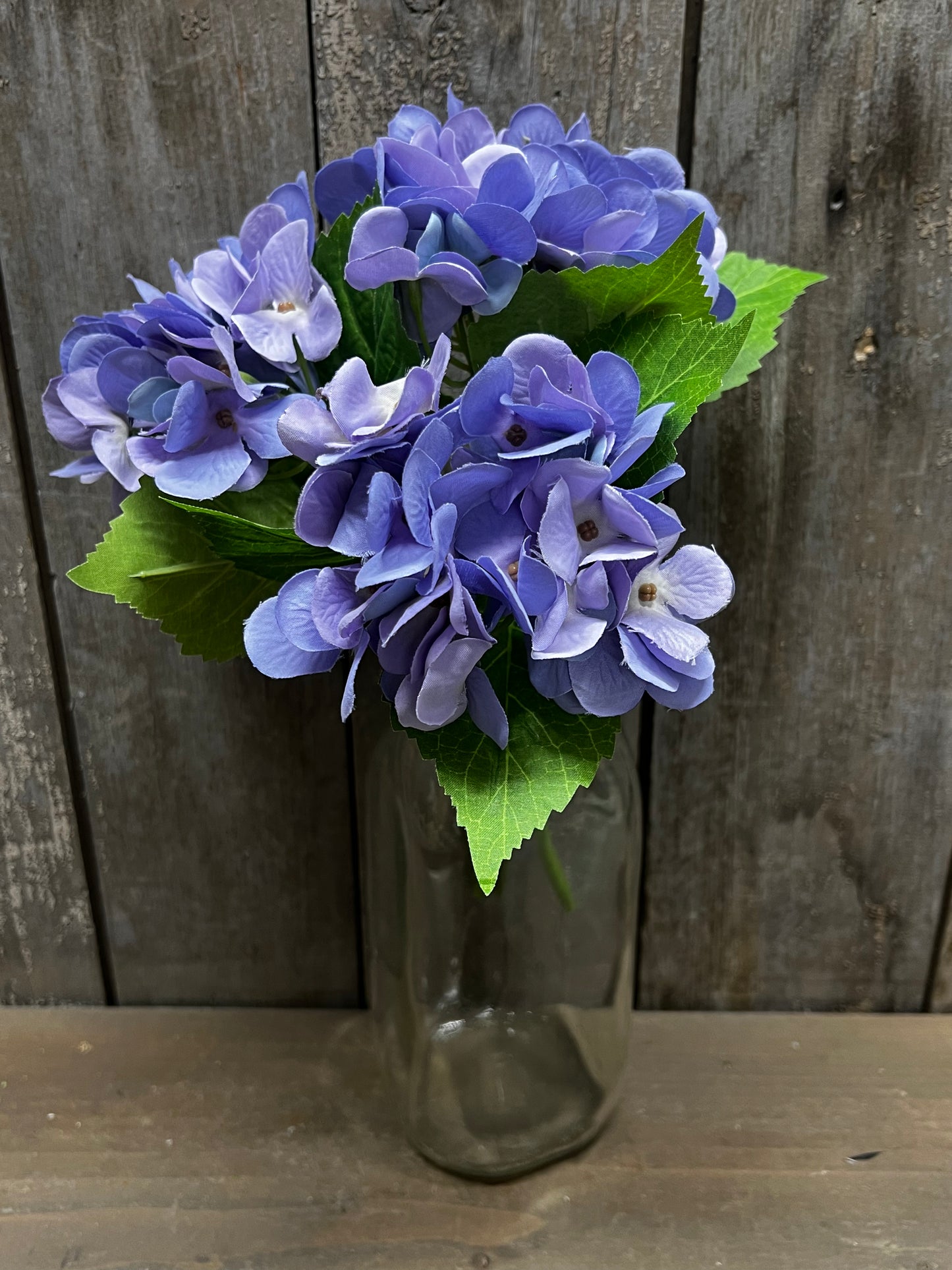 Bundle, HYDRANGEA, WHITE, PURPLE or BLUE