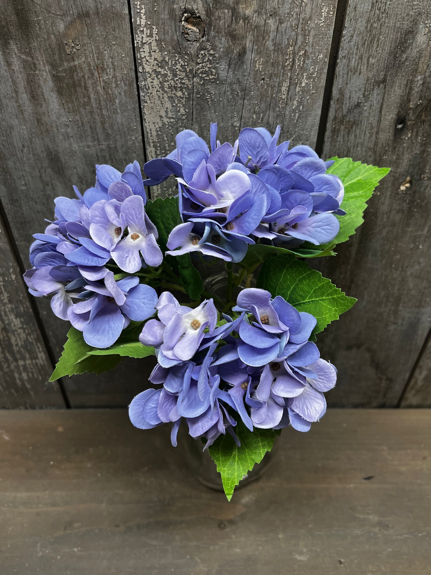 Bundle, HYDRANGEA, WHITE, PURPLE or BLUE