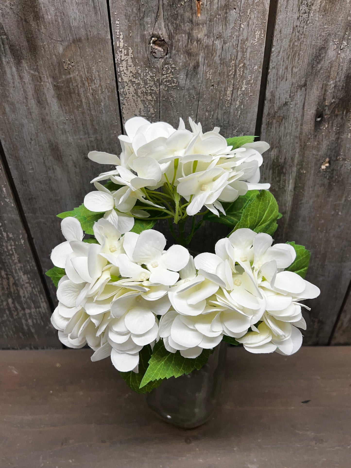 Bundle, HYDRANGEA, WHITE, PURPLE or BLUE