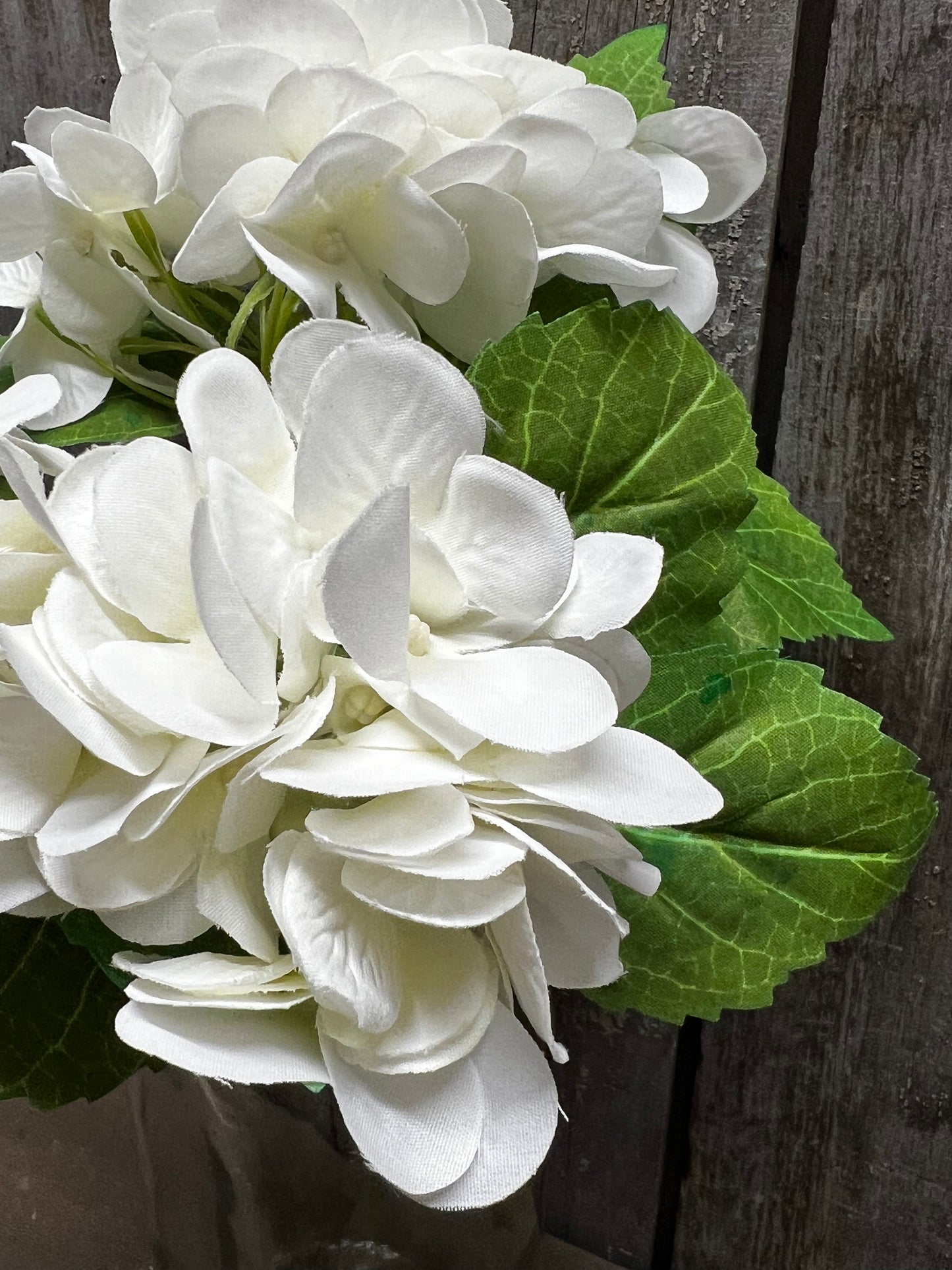 Bundle, HYDRANGEA, WHITE, PURPLE or BLUE