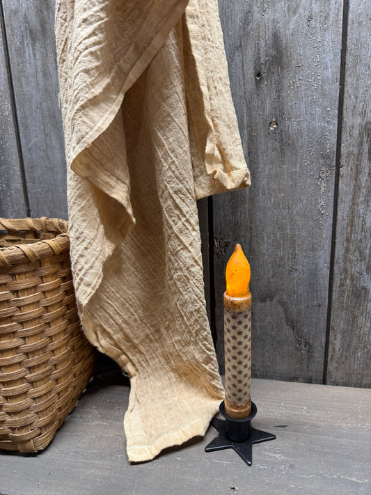 Taper, 6", TIMER, RED STAR