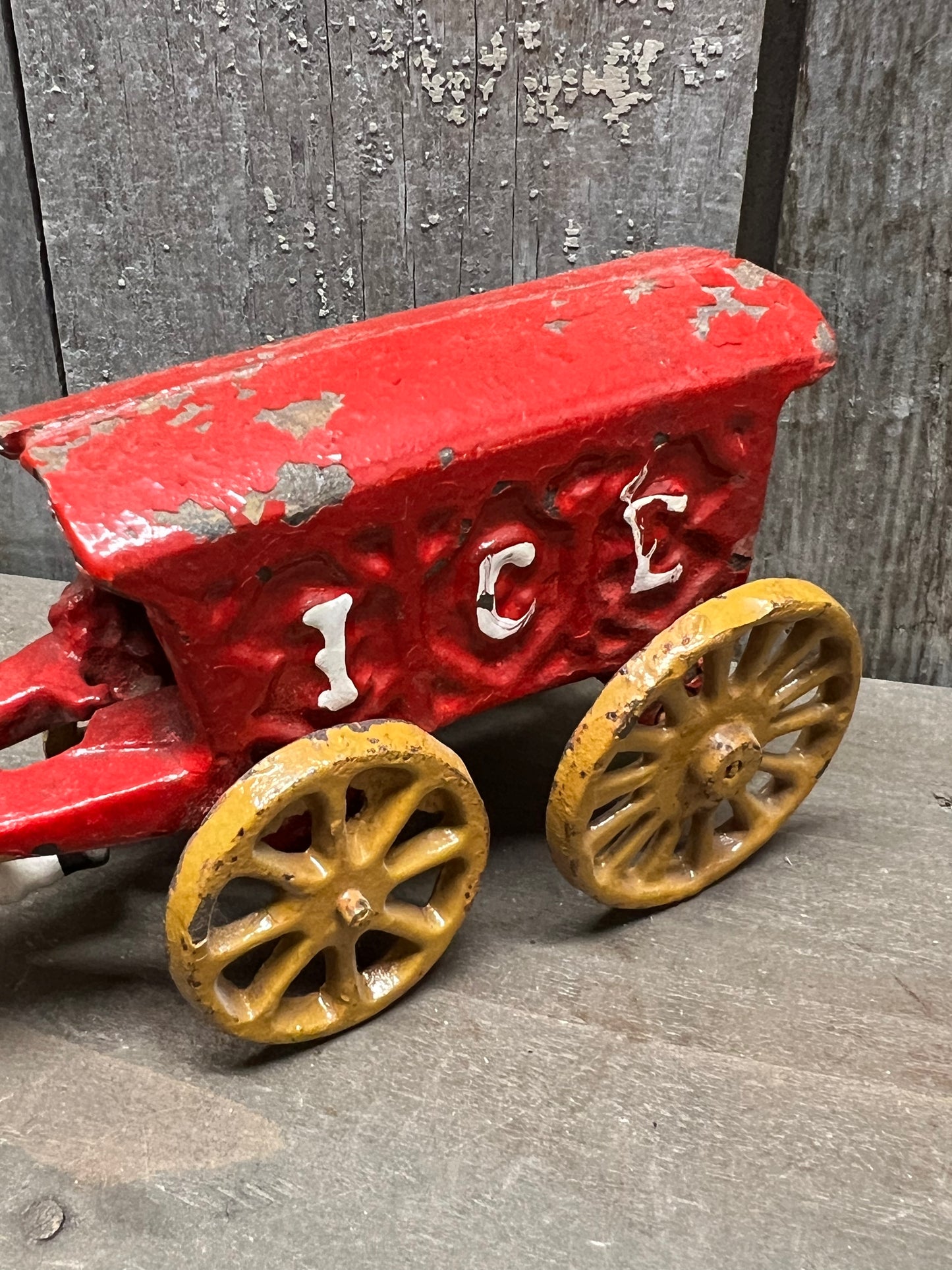 Metal Toy, 8", ICE WAGON