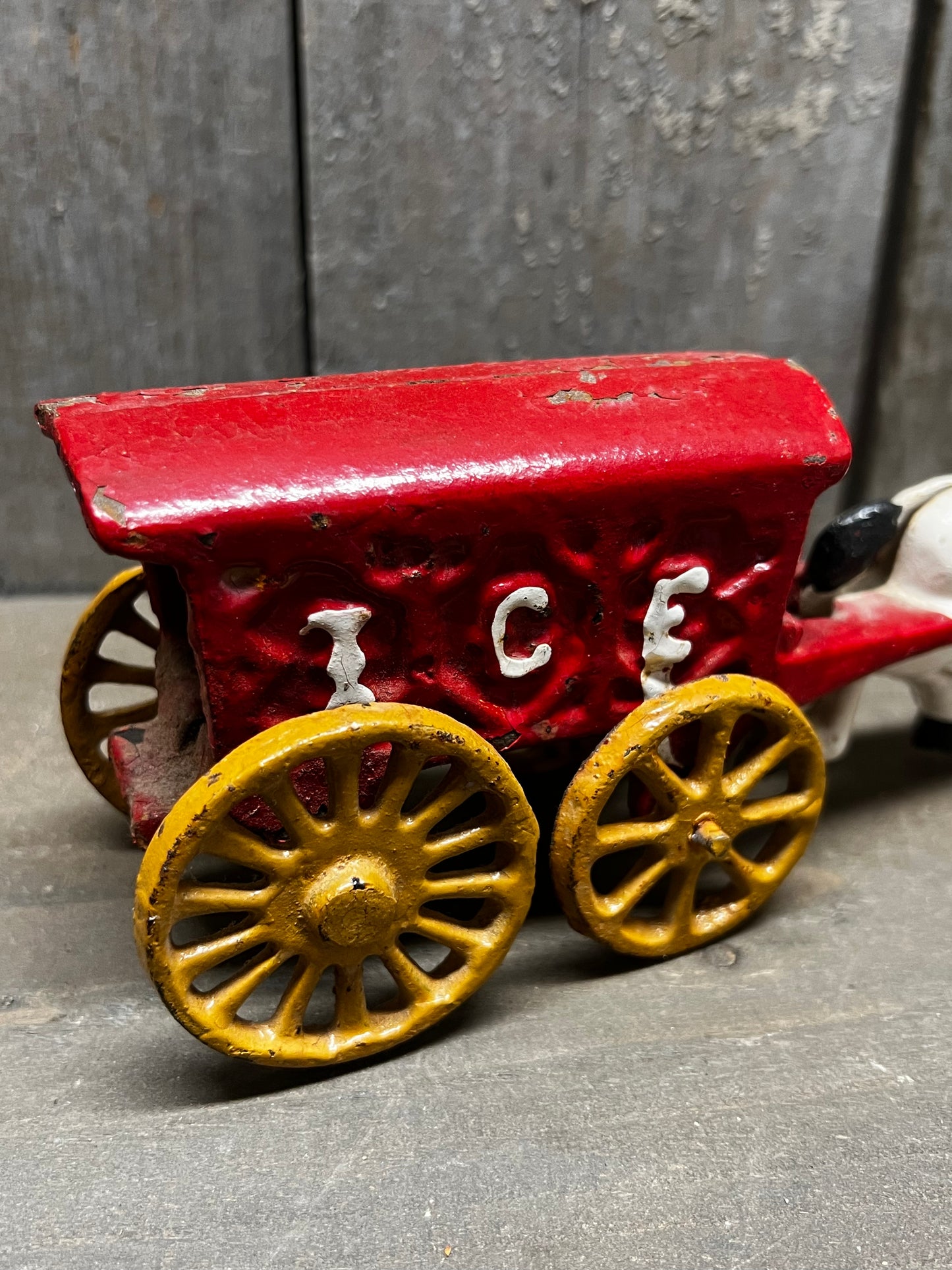Metal Toy, 8", ICE WAGON