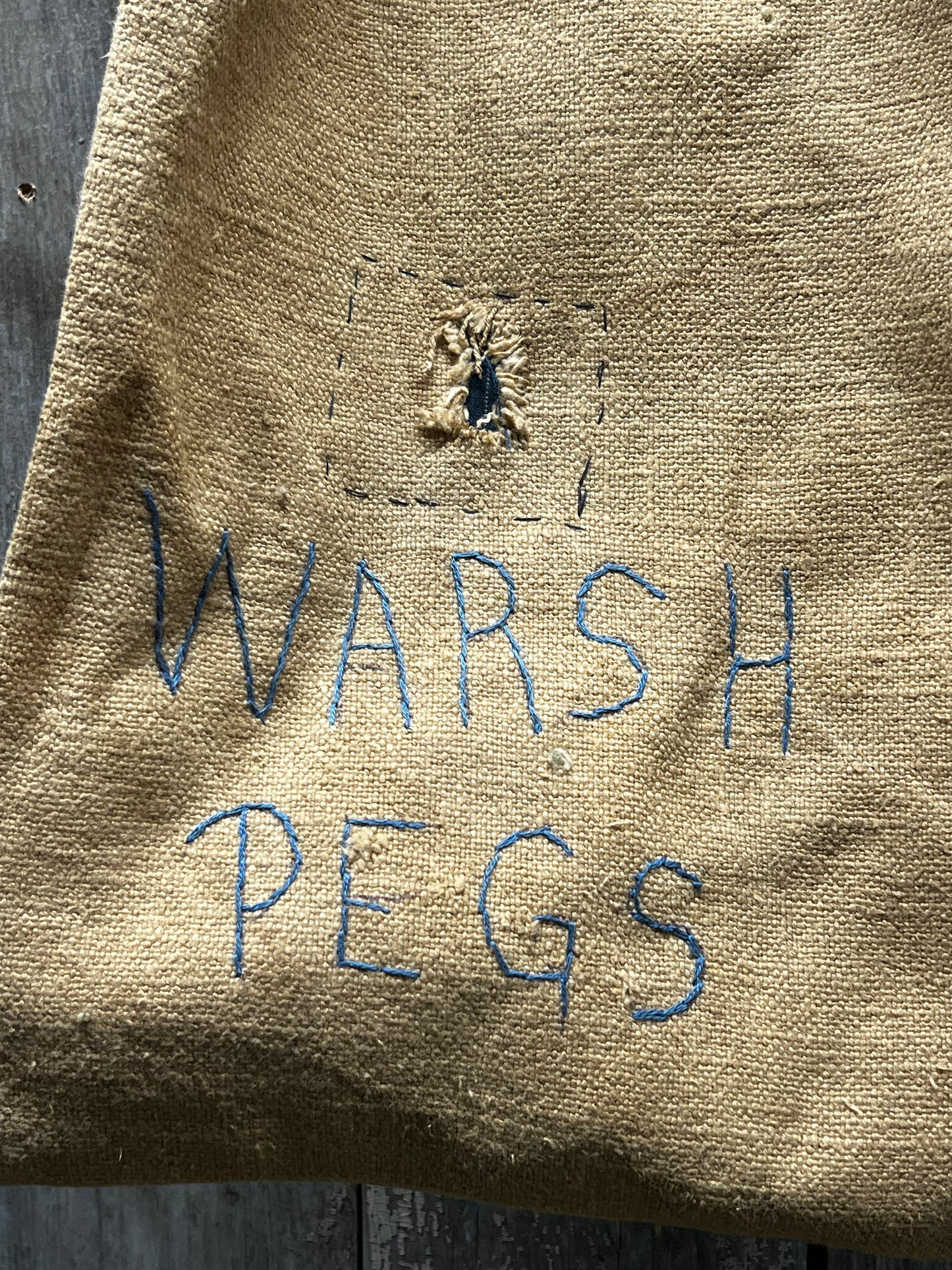 Ditty Bag, WARSH PEGS