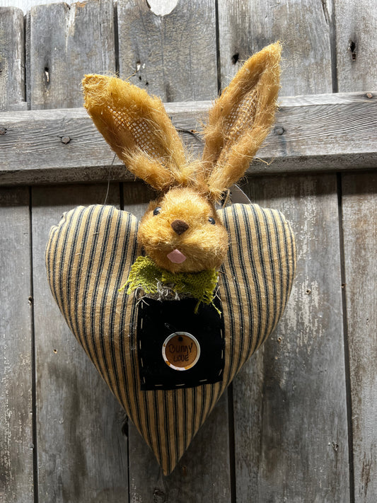 HARE & HEART, 16", Hanging