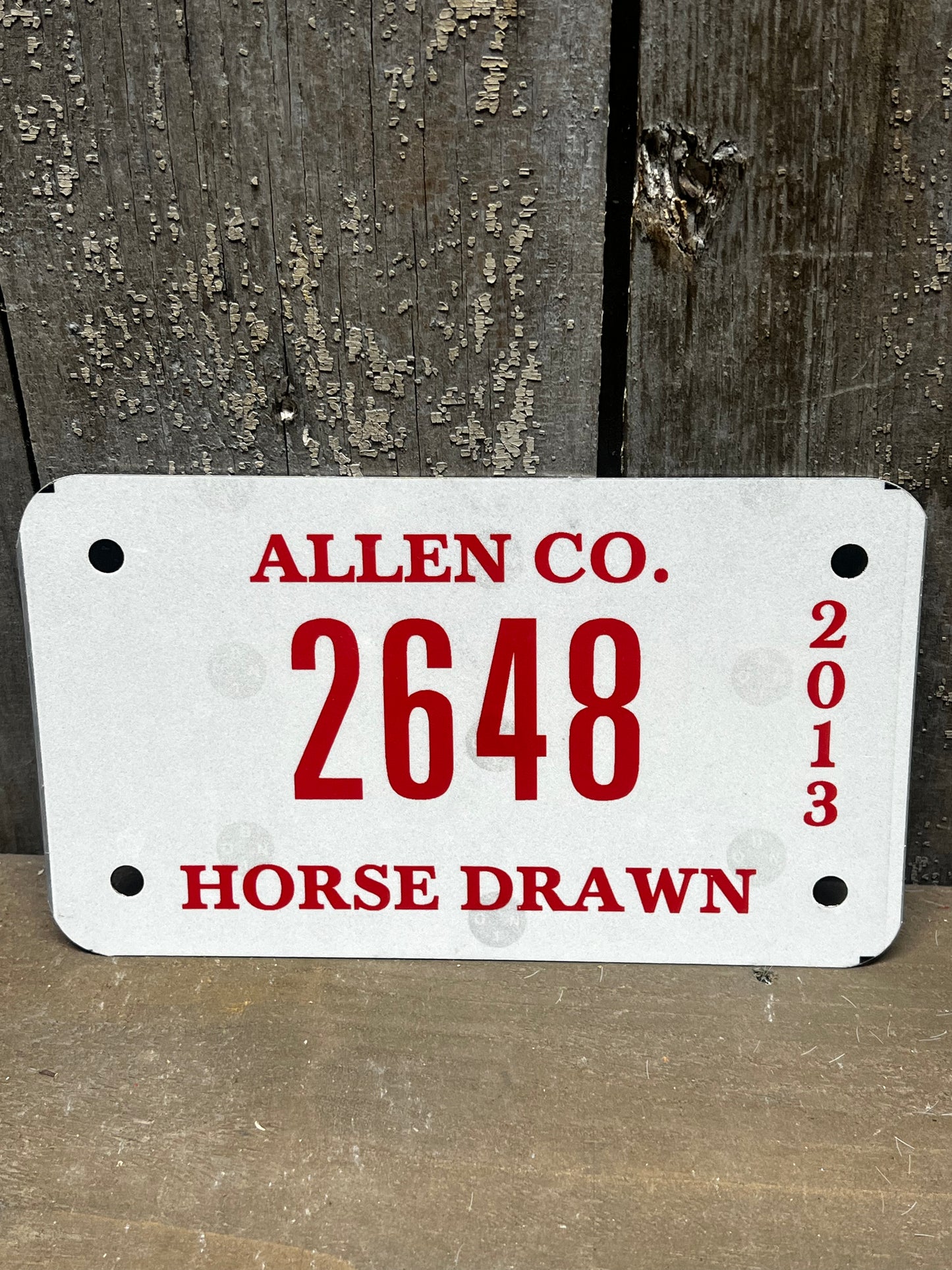 Buggy Plates, Horse Drawn, ASSORTED