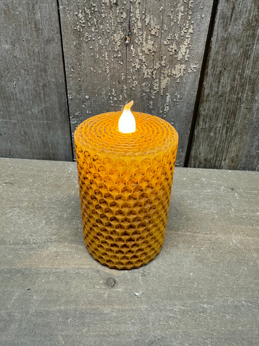 Candle, Medium Votive, Timer, 3” HONEYCOMB