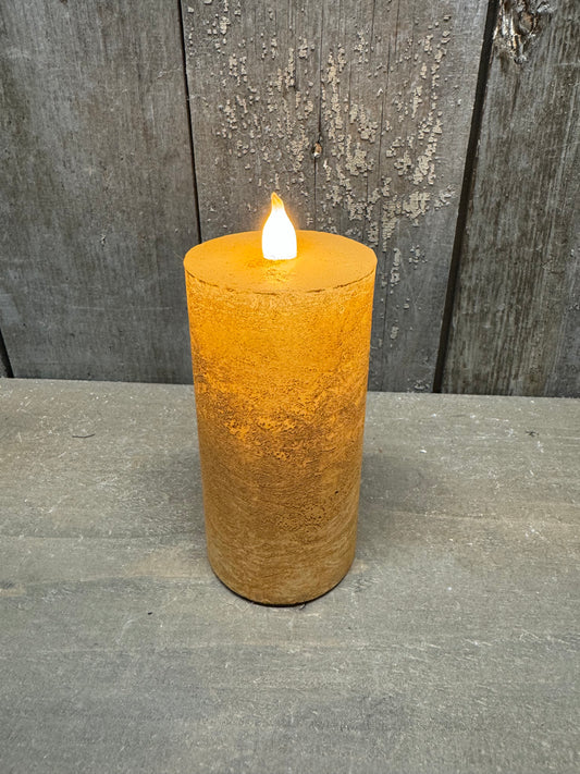 Candle, Votive, Timer, 4" CINNAMON