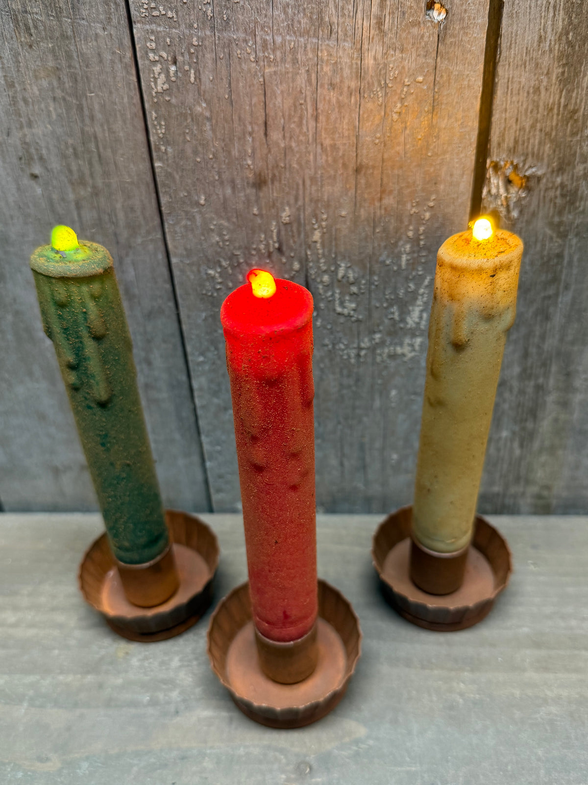 Taper Candle, LED, TIMER, PRIMITIVE TIP