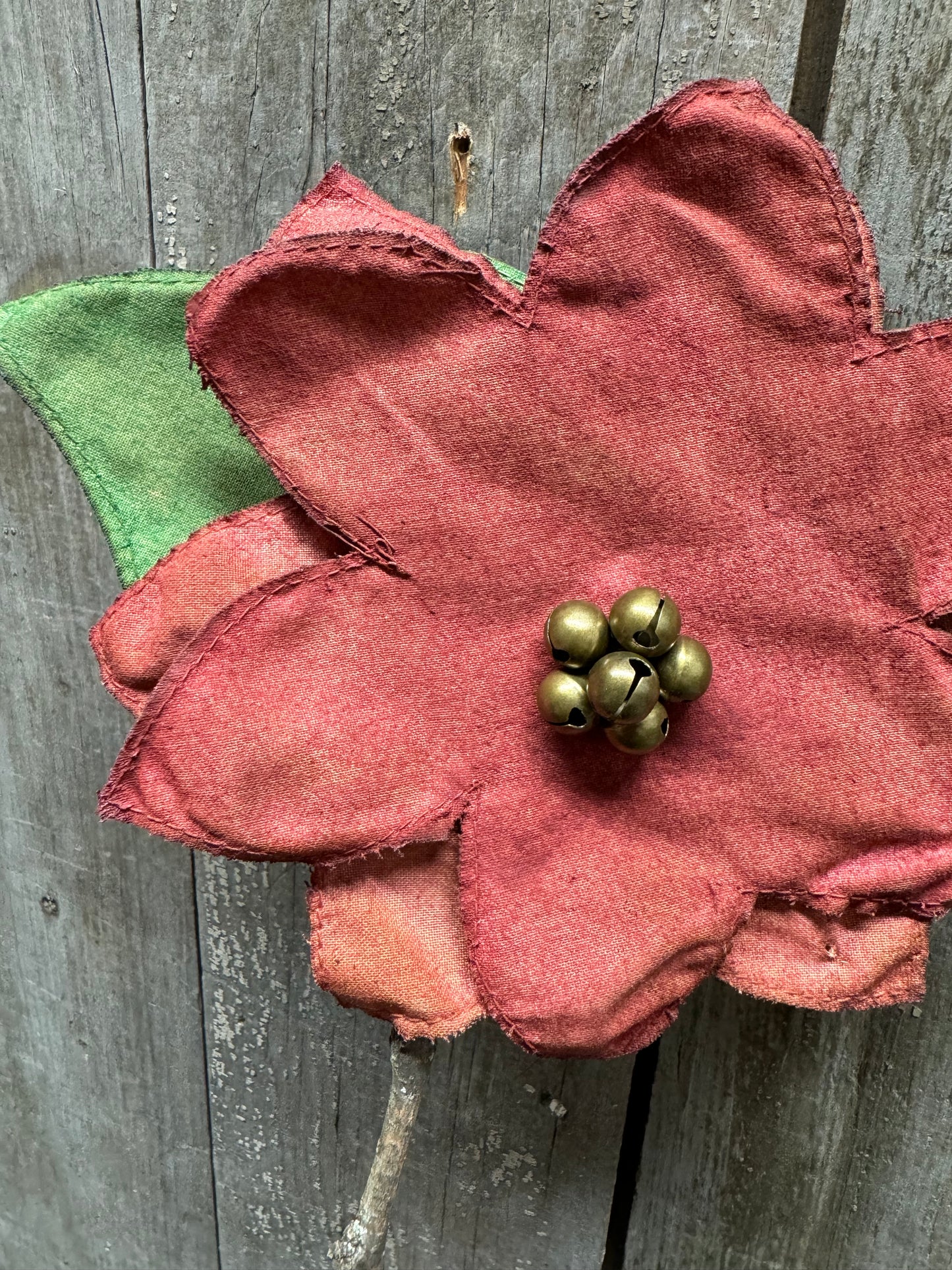 POINSETTIA, 18", Twig Stem