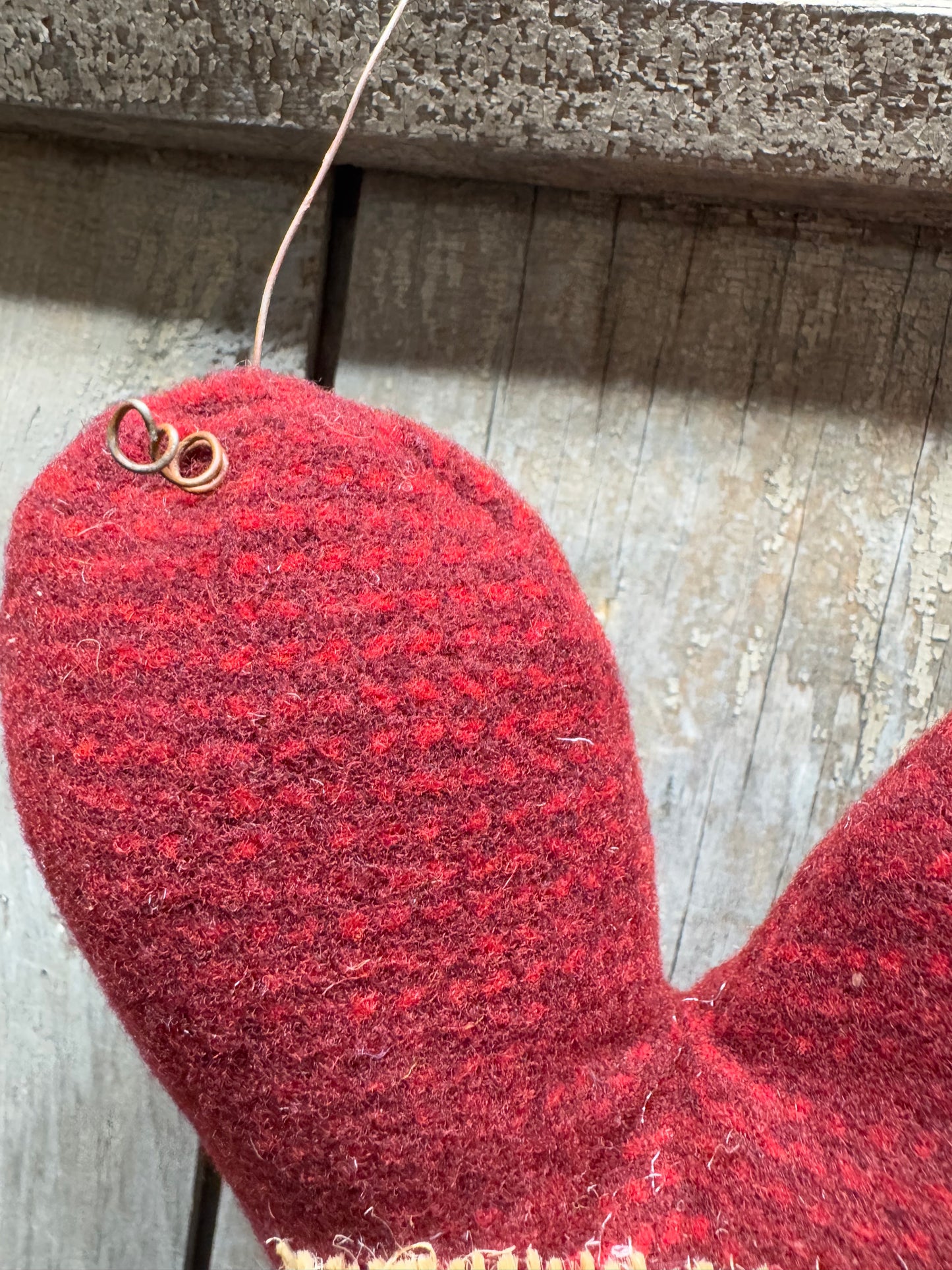HEART HANGER, Wool, LOVE