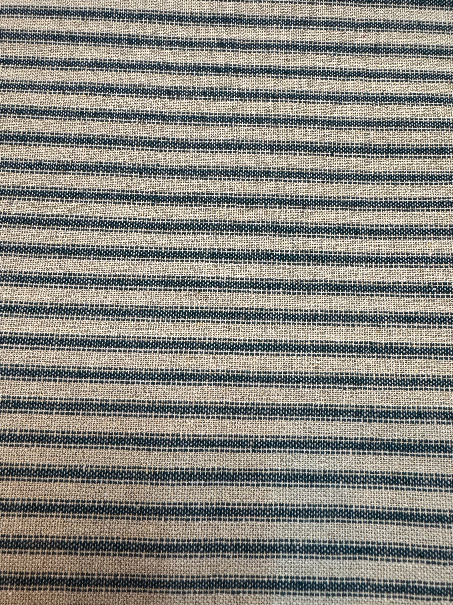 Fabric, Homespun, TICKING