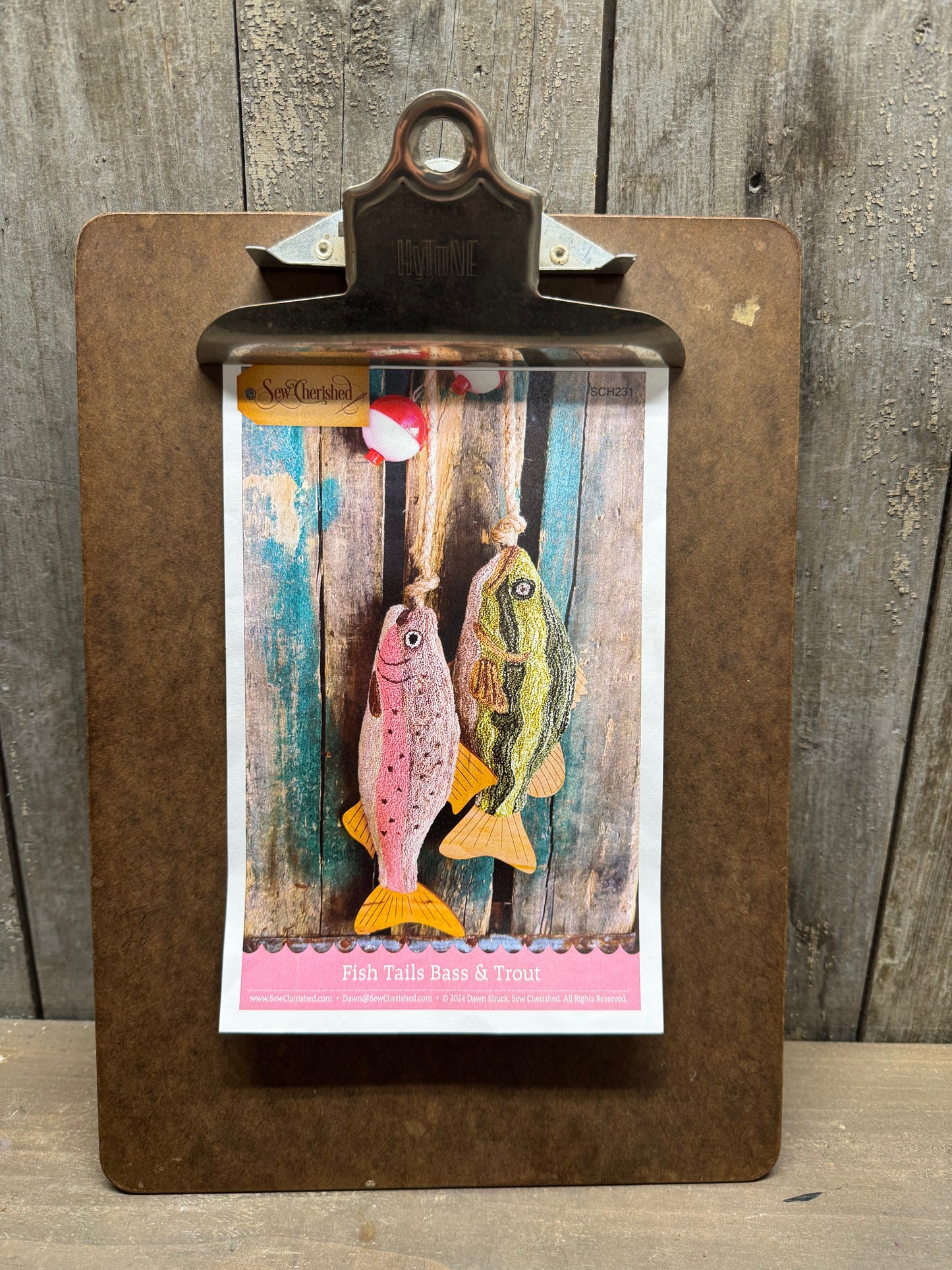 WOOD ONLY, PN, FISH TAILS BASS & TROUT
