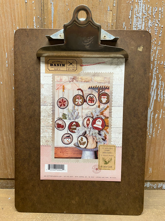 Pattern, 10 HOLIDAY PENNY ORNAMENTS